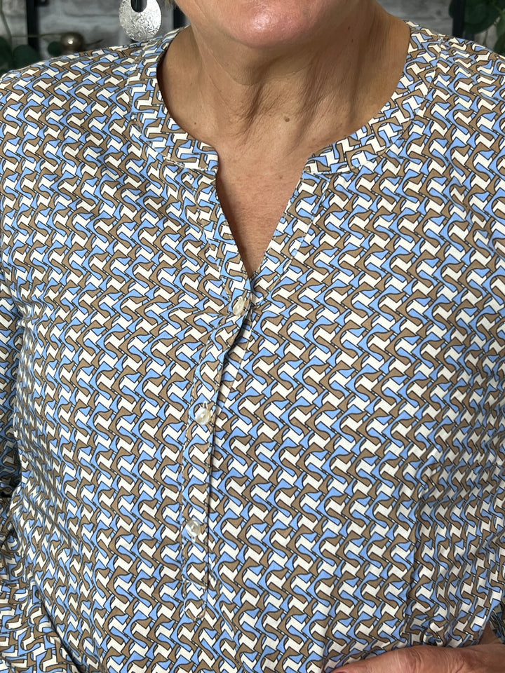 Soya Concept Obria Blouse In Air Blue