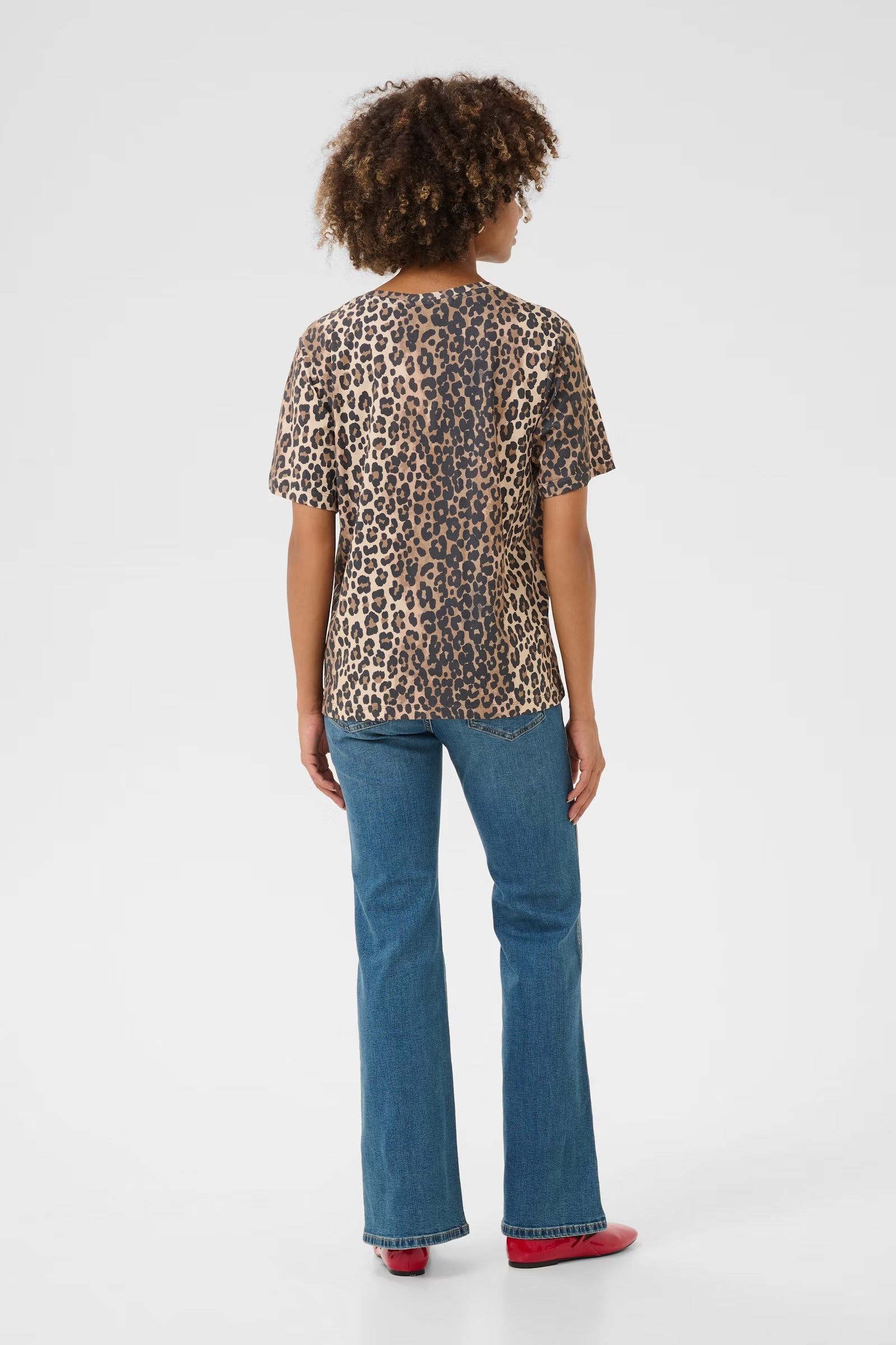 Culture Cutomo Amore T-shirt In Leopard