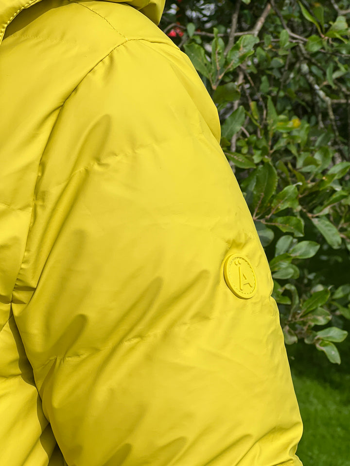Tanta Puddle Puffa raincoat in Cress Green