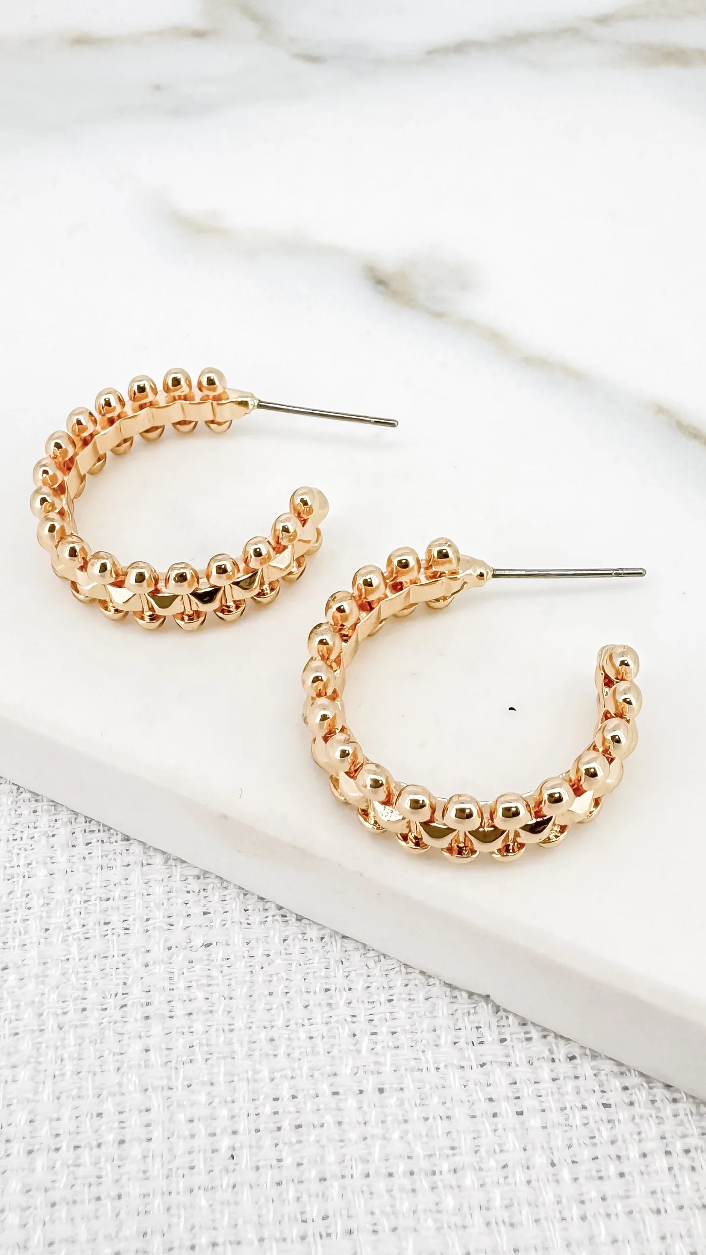 Envy Hoop Earrings In Gold