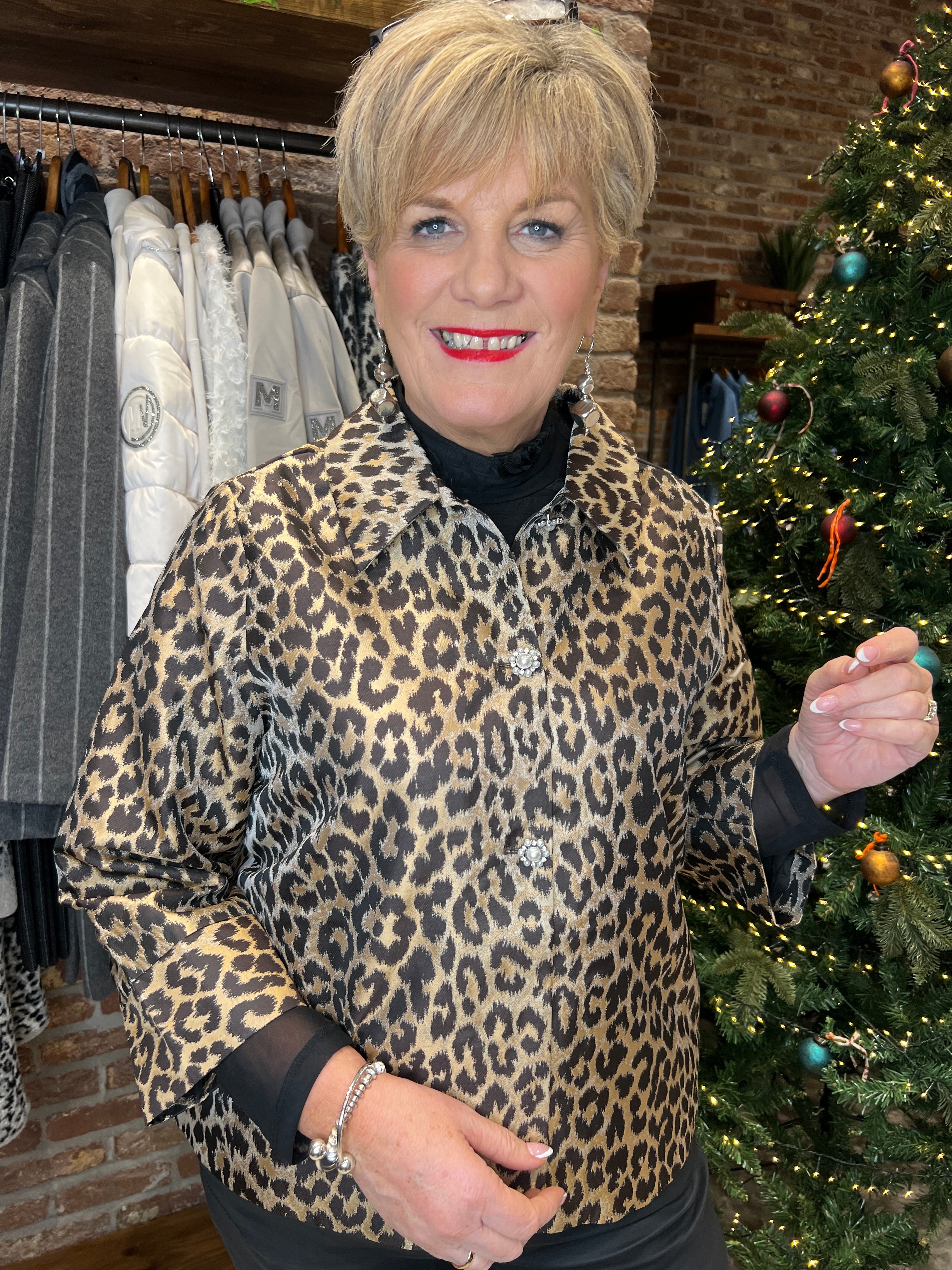 Culture Muxi Jacket In Leopard