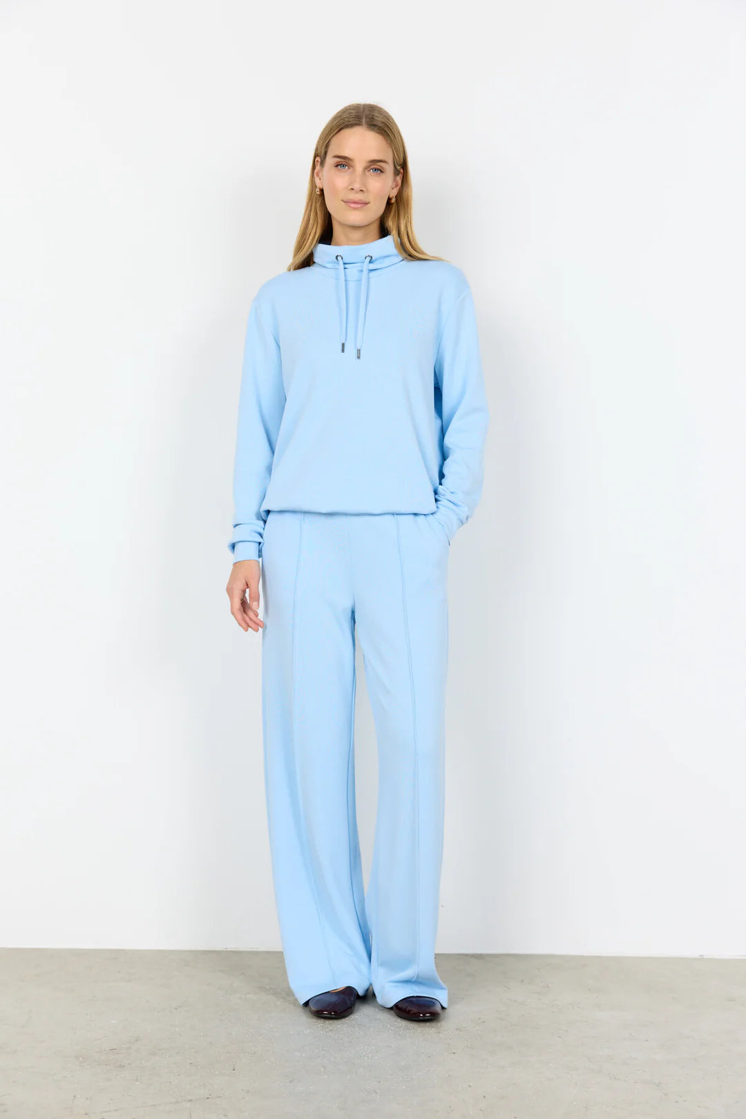 Soya Concept Banu Sweatshirt In Light Blue