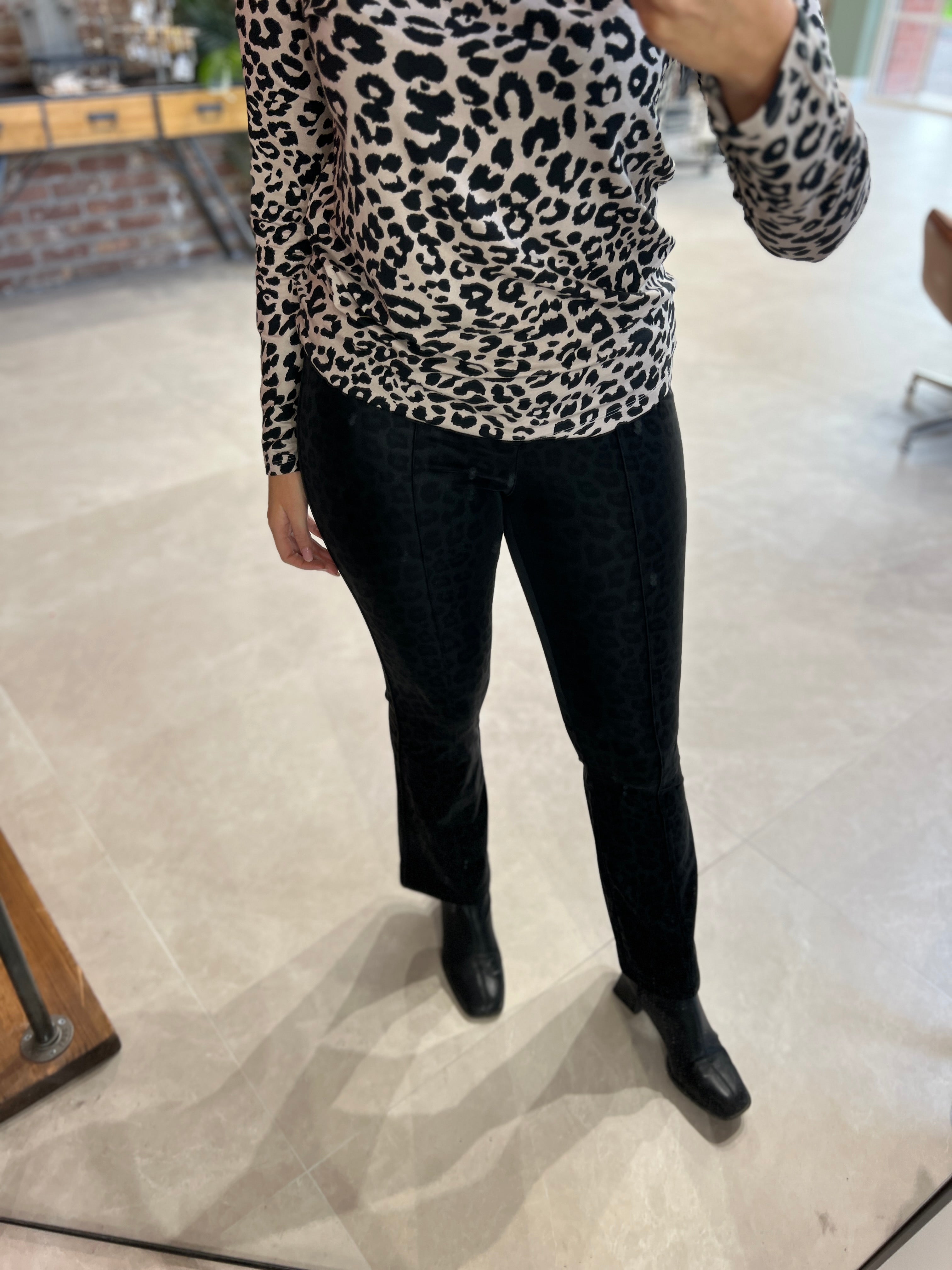 Street One York Bootcut Trousers In Black