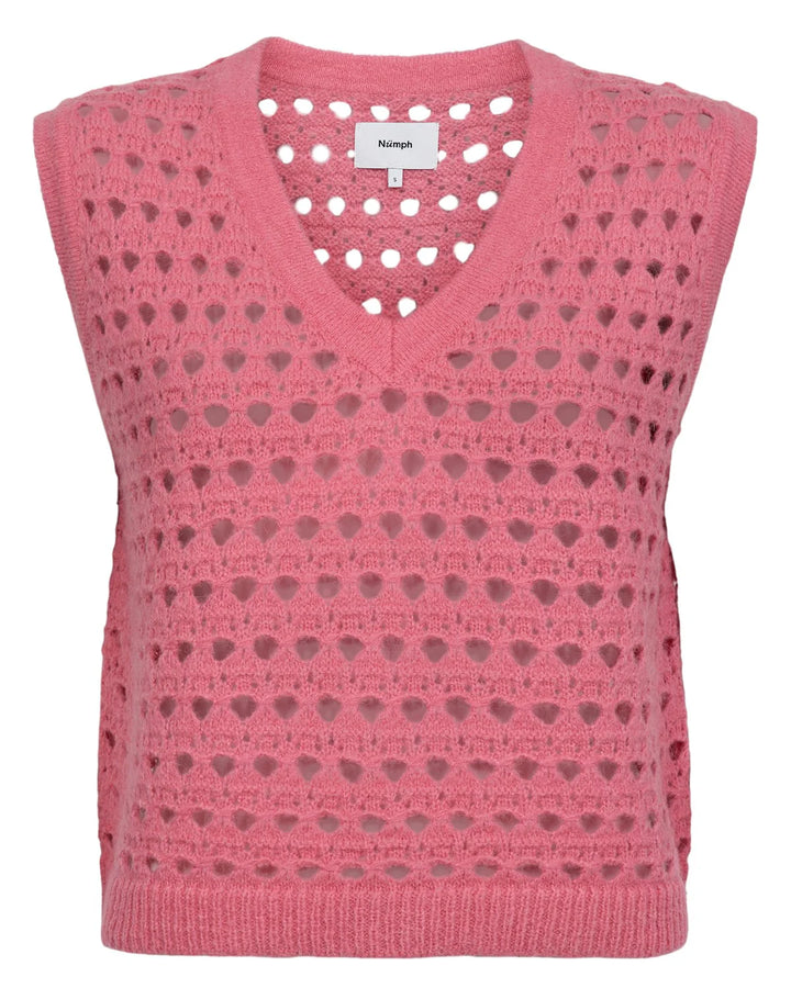 Nümph Nulaya Vest In Pink Lemonade