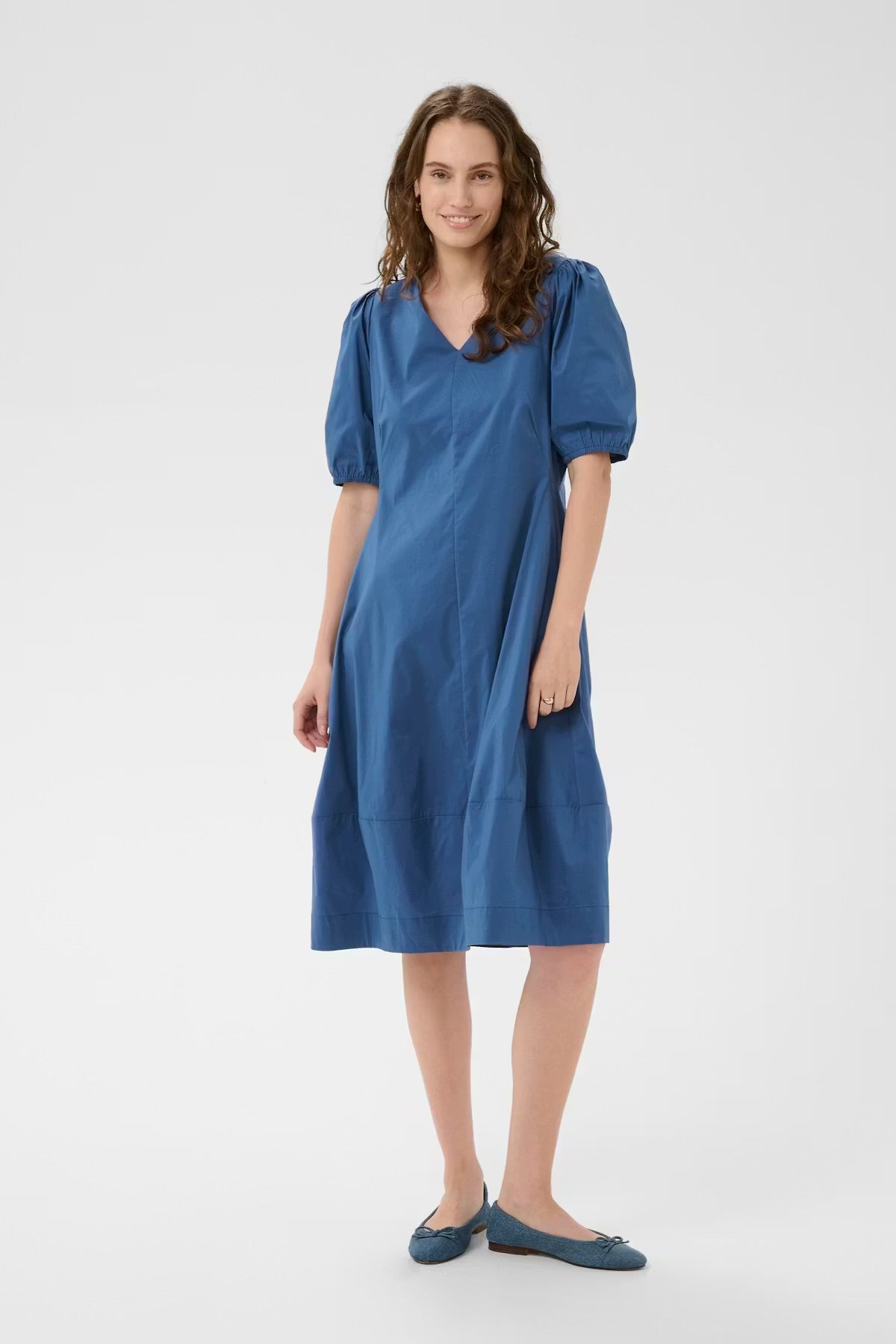 Culture Cuantoinett Dress In True Navy