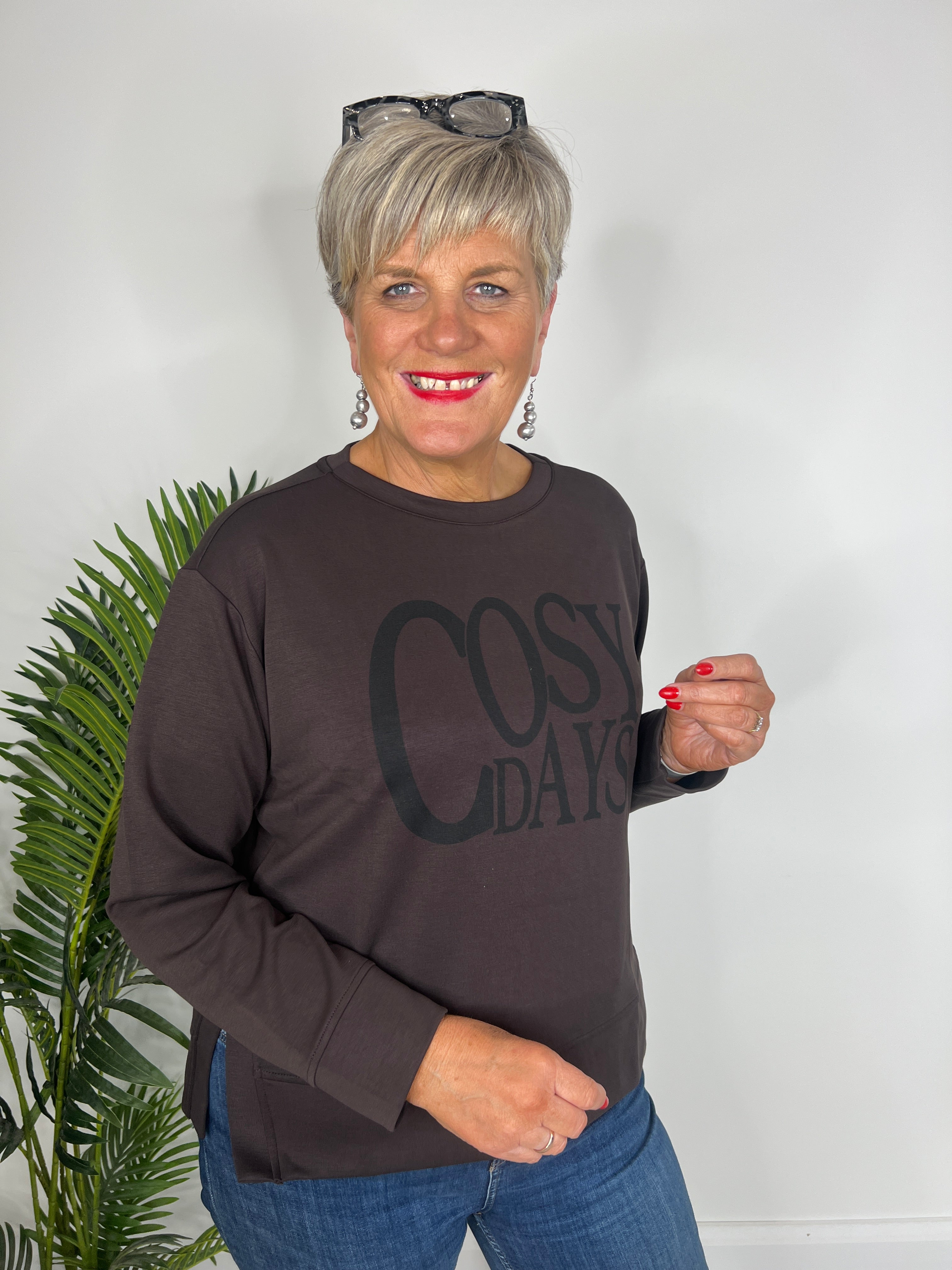 Milano Italy Sweatshirt In mocha