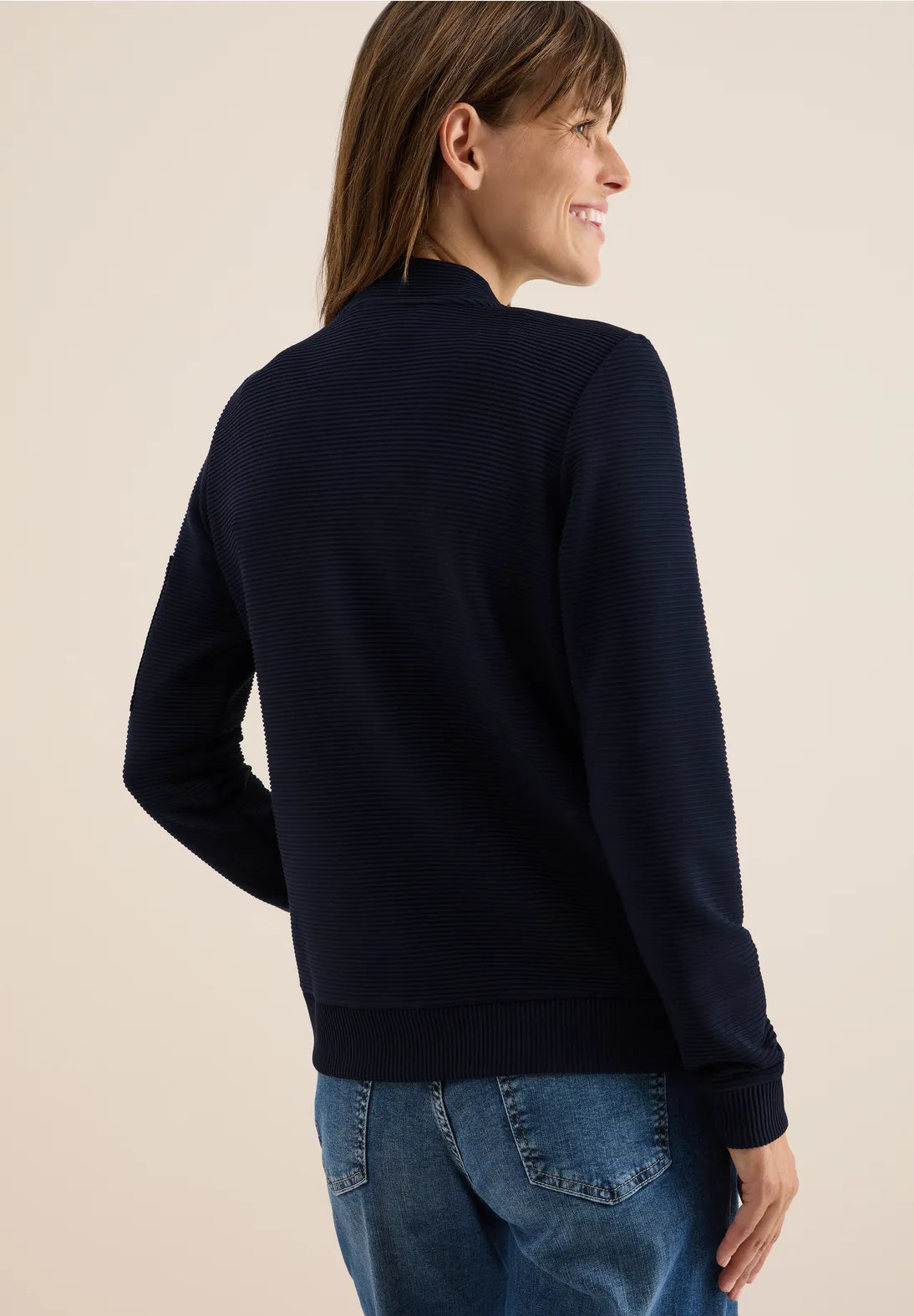 Cecil Ottoman Jacket In Navy