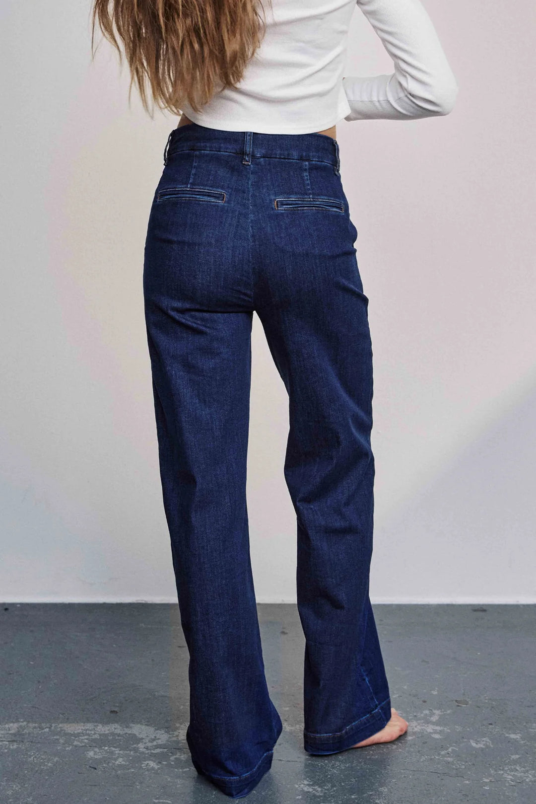 Nümph Nuamber jeans In Dark Blue Denim
