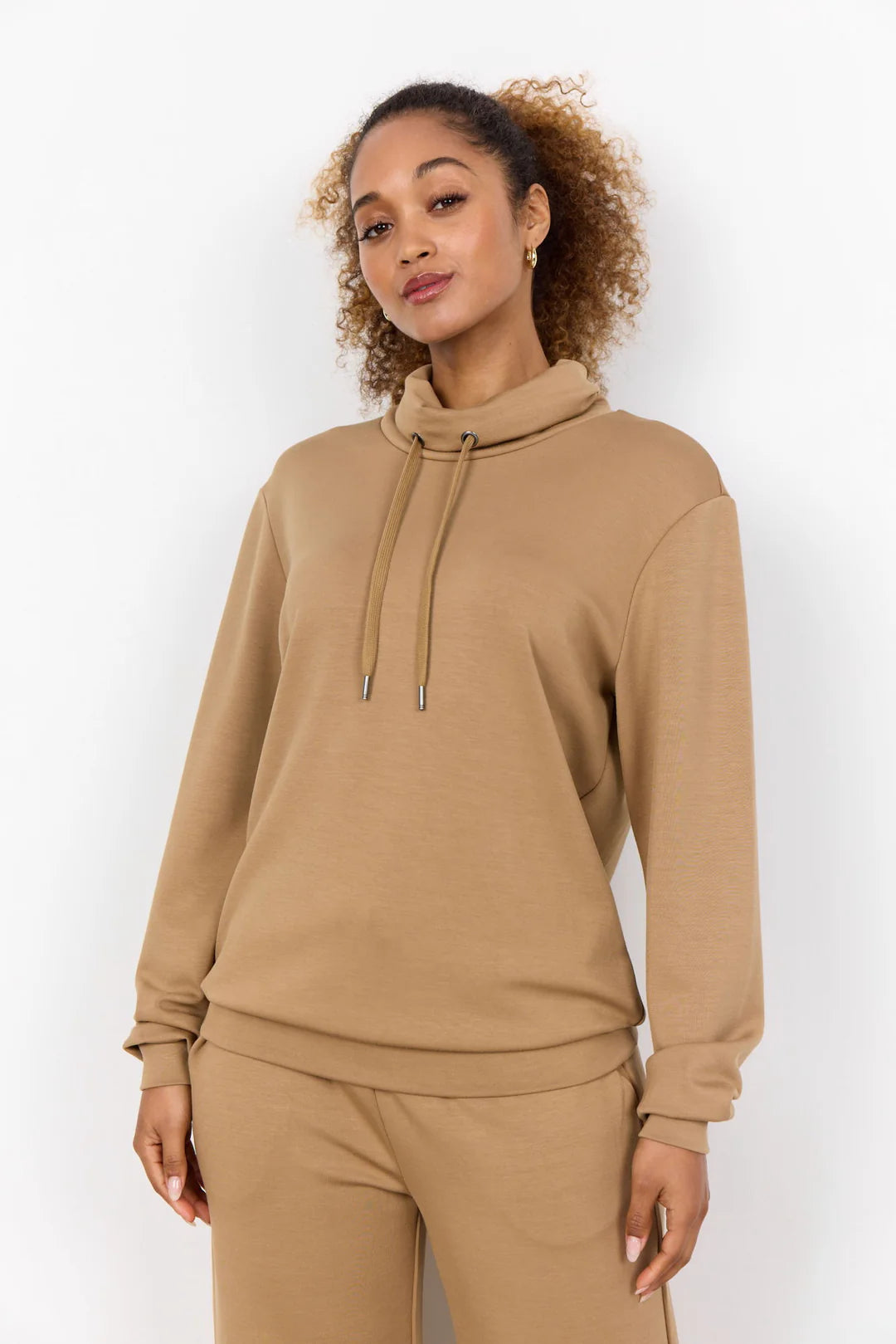 Soya Concept Banu Sweatshirt In Camel