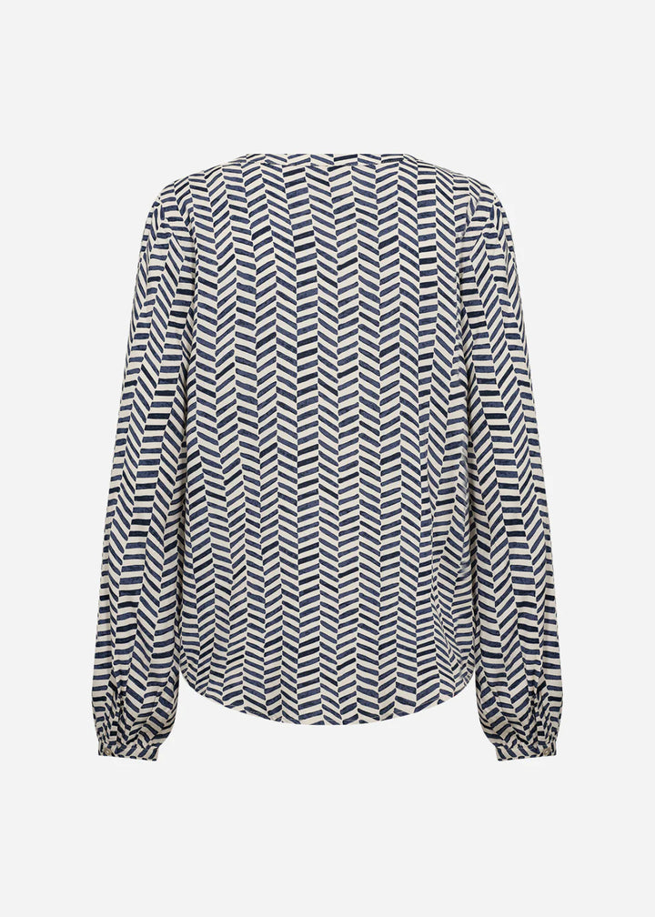 Soya Concept Selia Blouse In Navy