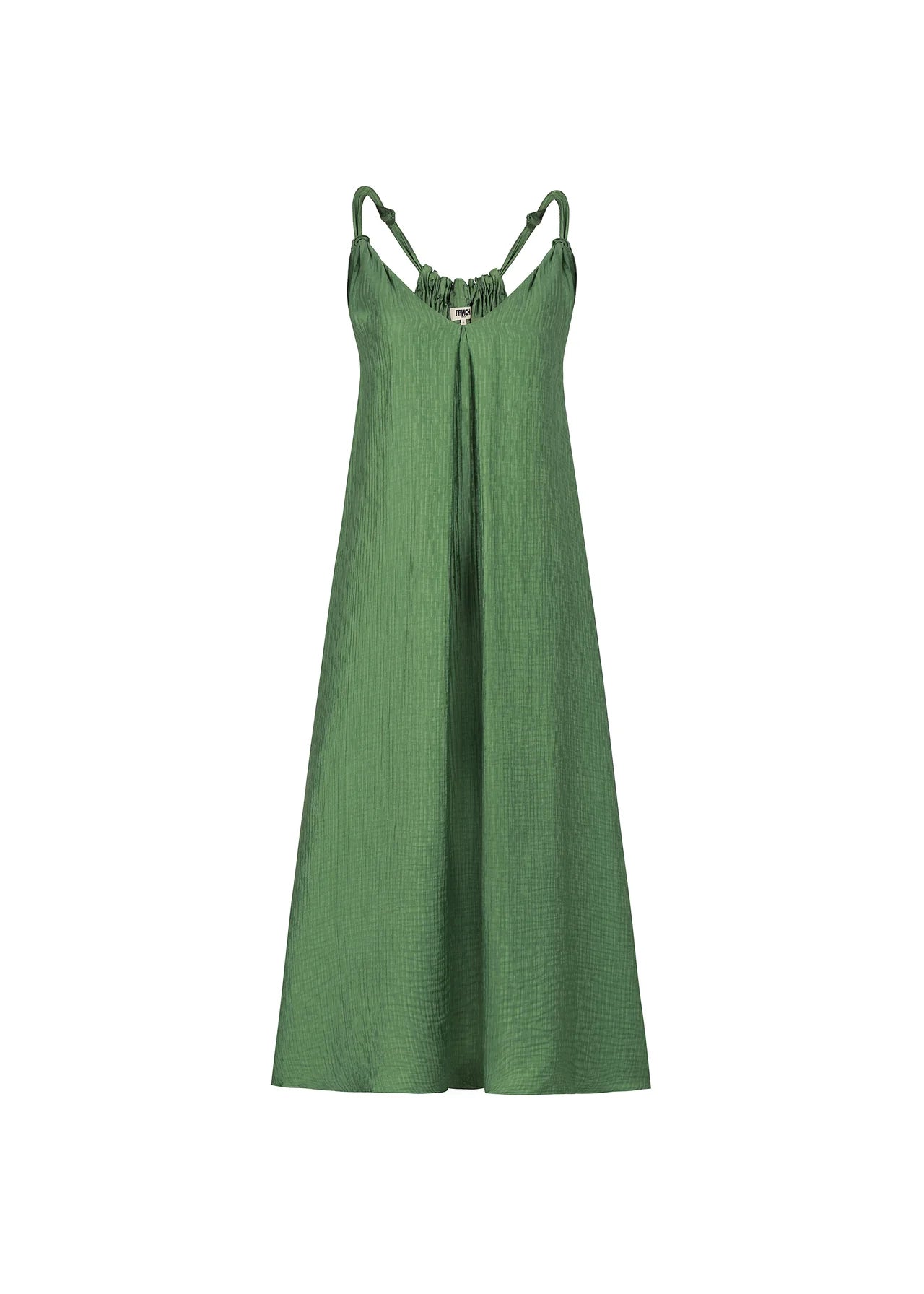 FRNCH Robe Dress In Vert Green