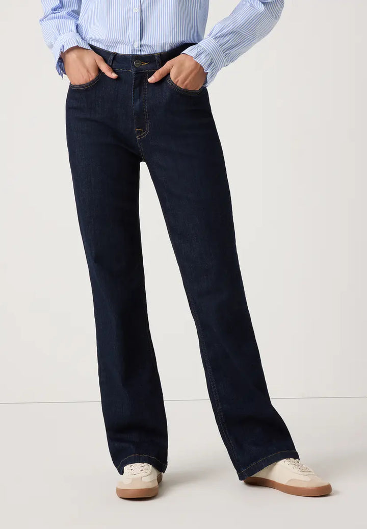 More & More Marlene Jeans In Dark Blue