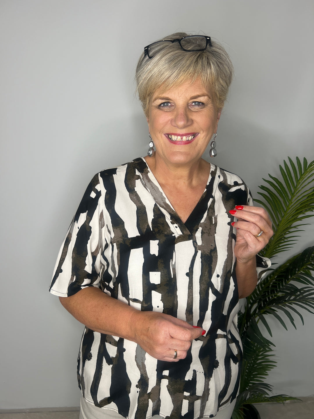 Culture Cuashley Blouse In Multi