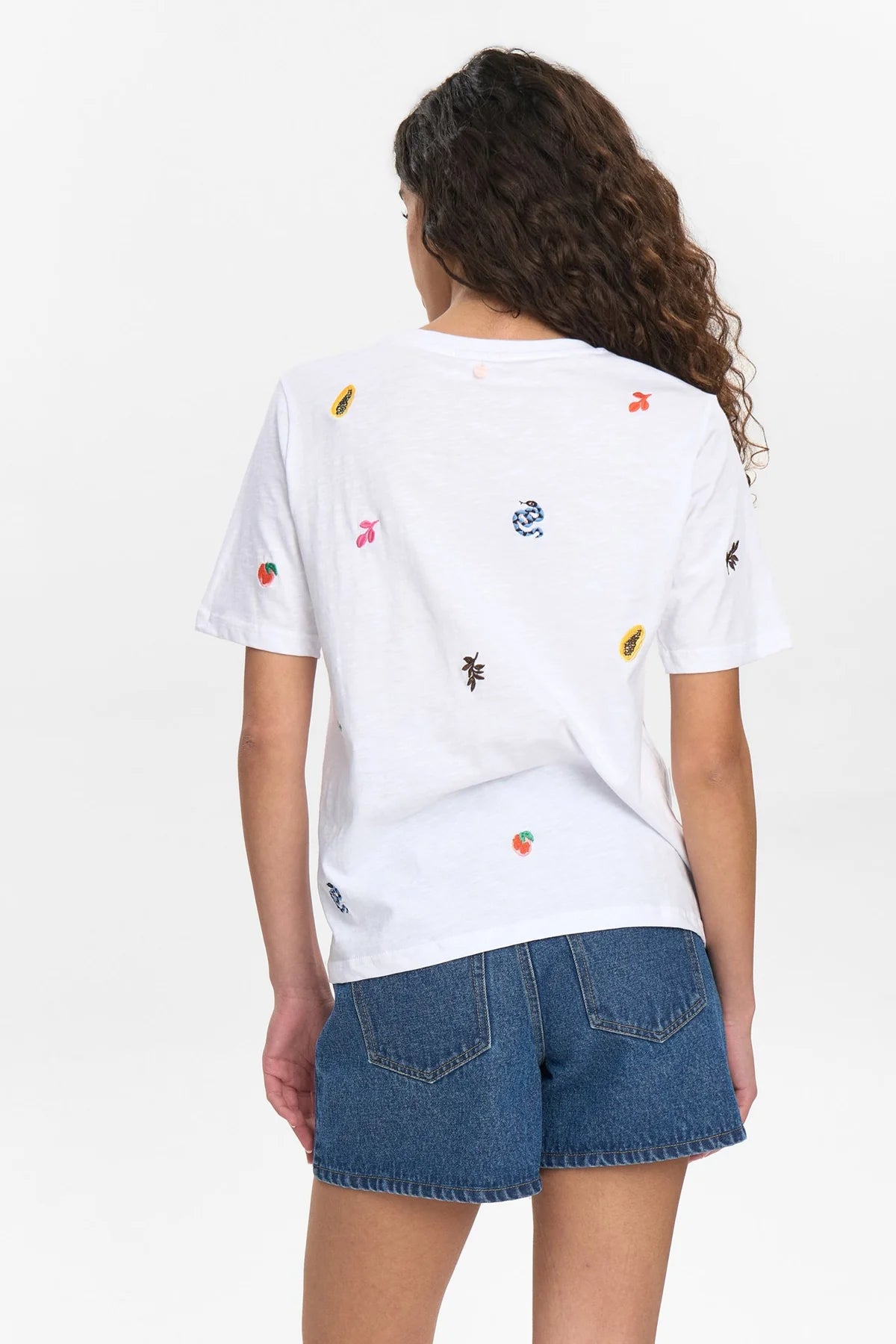 Nümph Nuzoey T-shirt In Bright White
