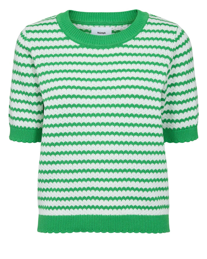Nümph striped pullover In Green