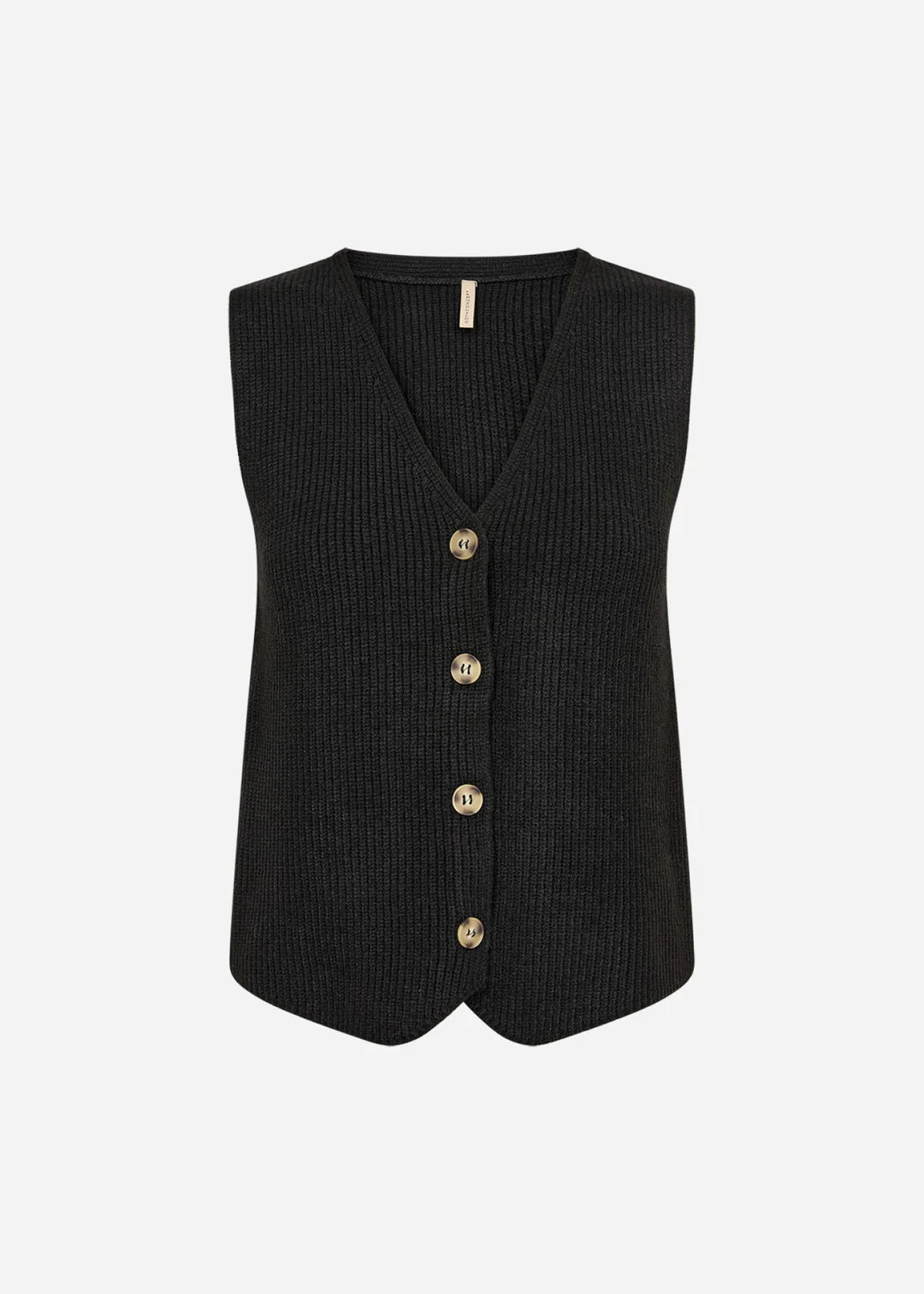 Soya Concept Ilia Waistcoat in Black