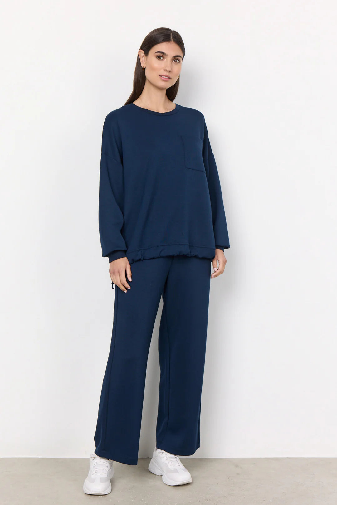 Soya Concept Banu Trousers In Navy