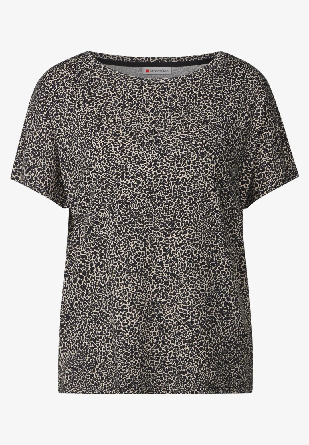 Street One Leo Top In Cotton Cream