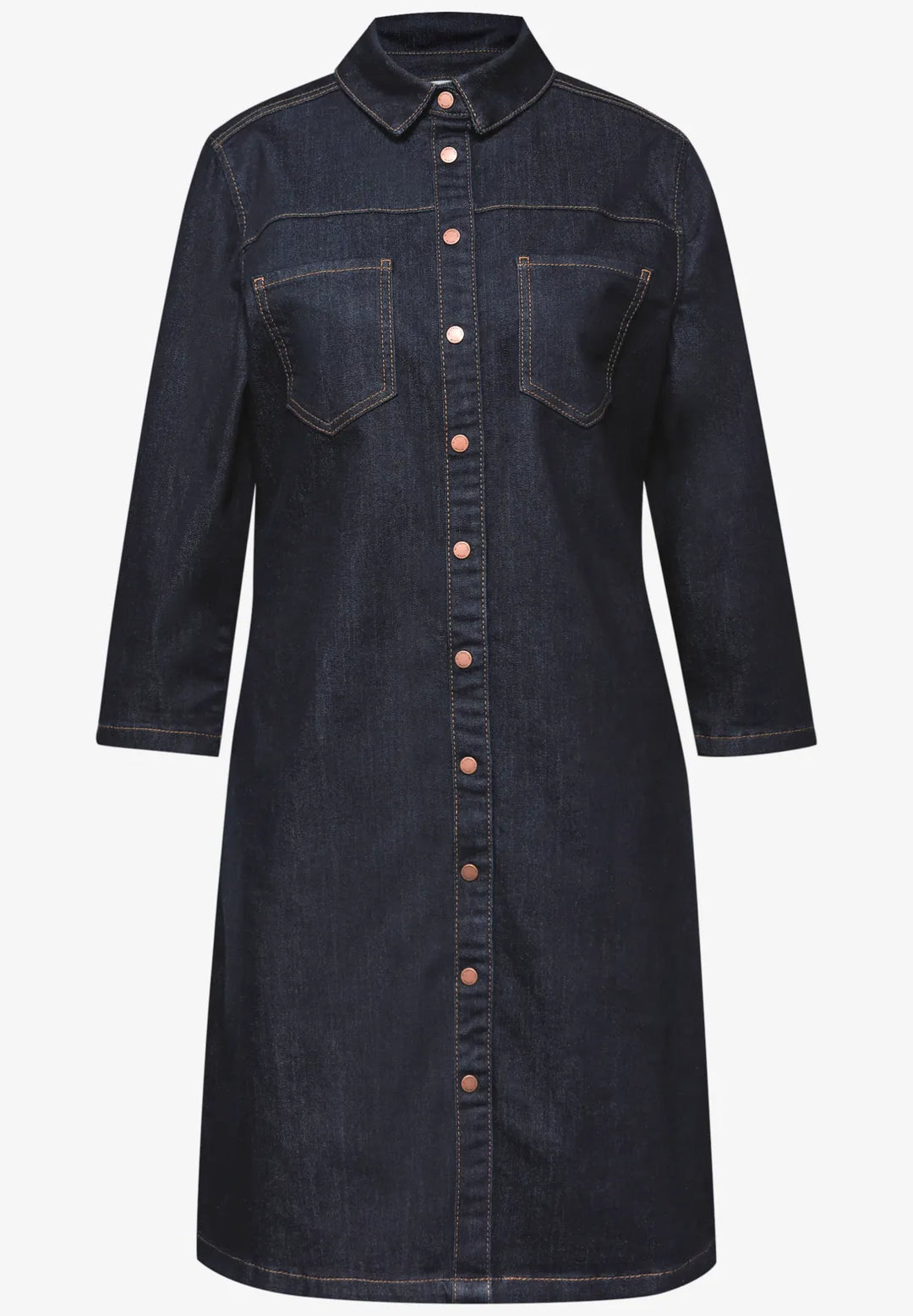 Street One Rinsed Look Denim Dress