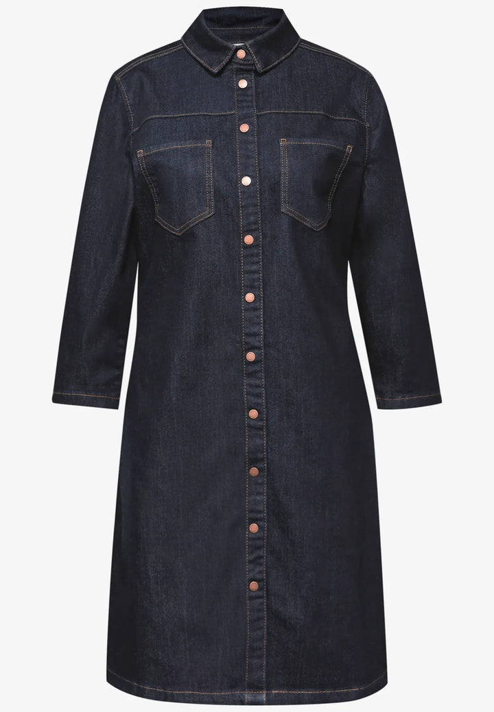 Street One Rinsed Look Denim Dress