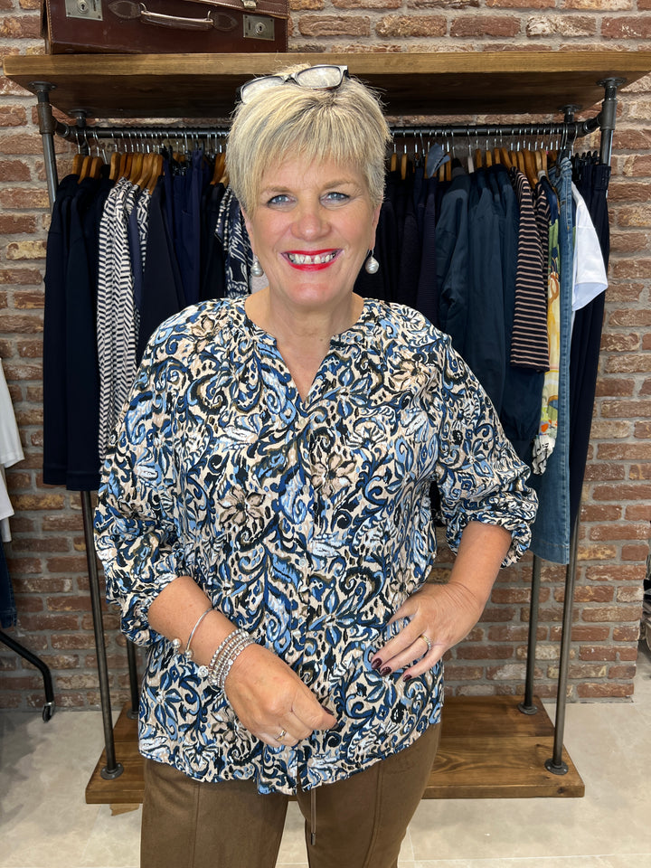 Soya Concept Vava Blouse In Dark Blue