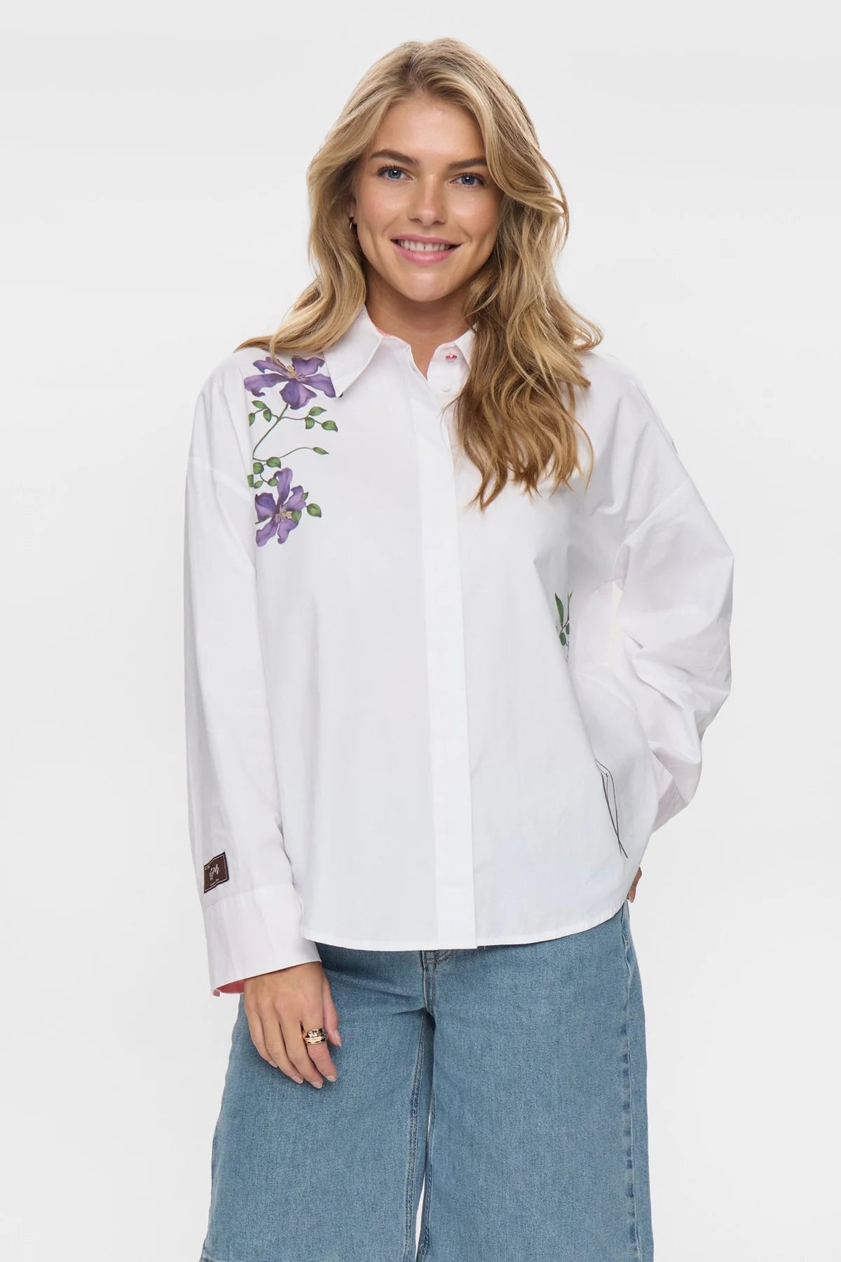 Nümph Nuflory Shirt In Bright White