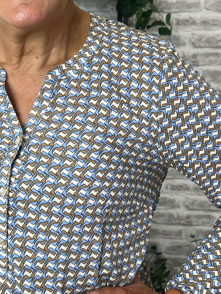 Soya Concept Obria Blouse In Air Blue