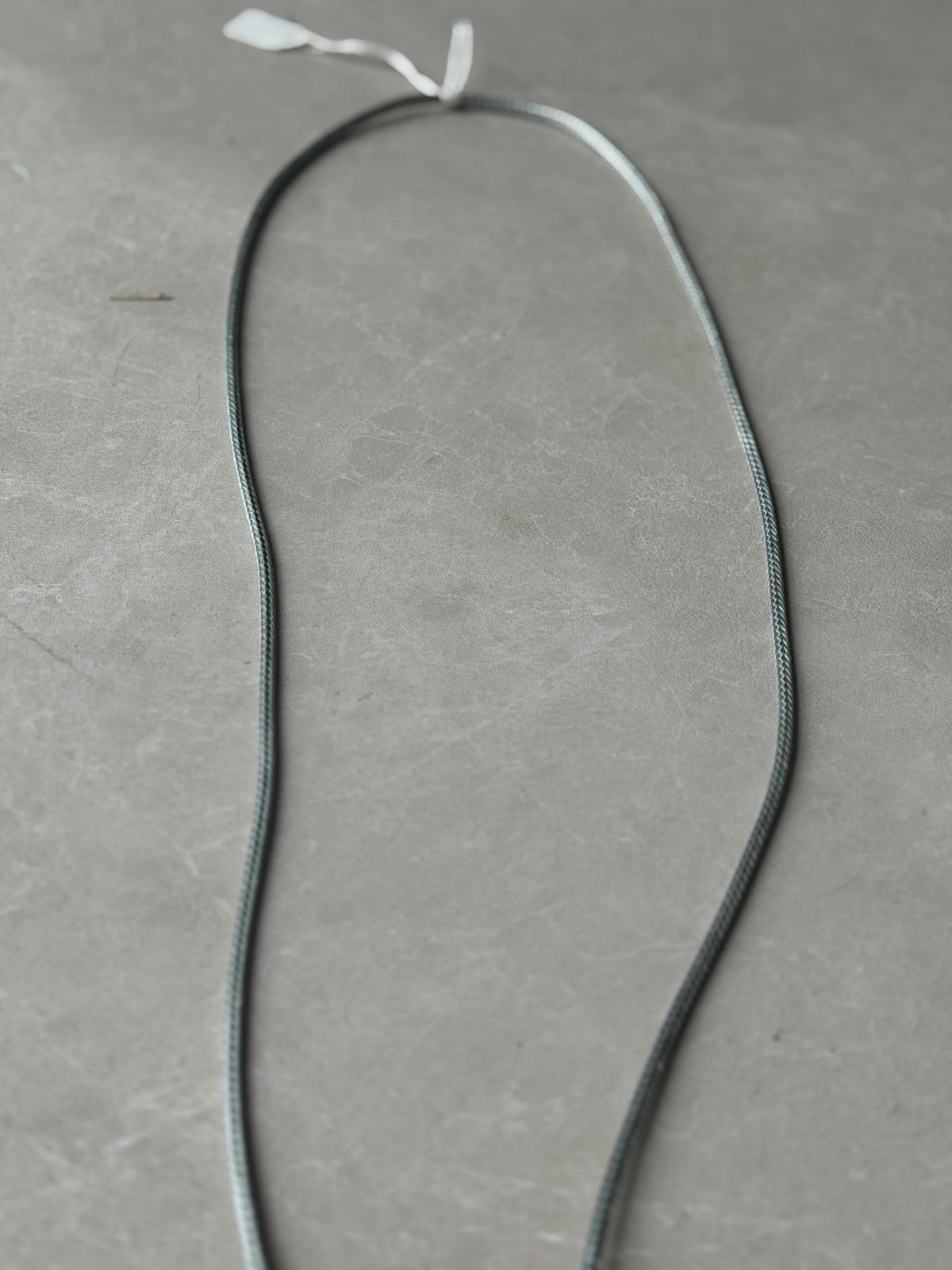 Long cord necklace with tassel & beads
