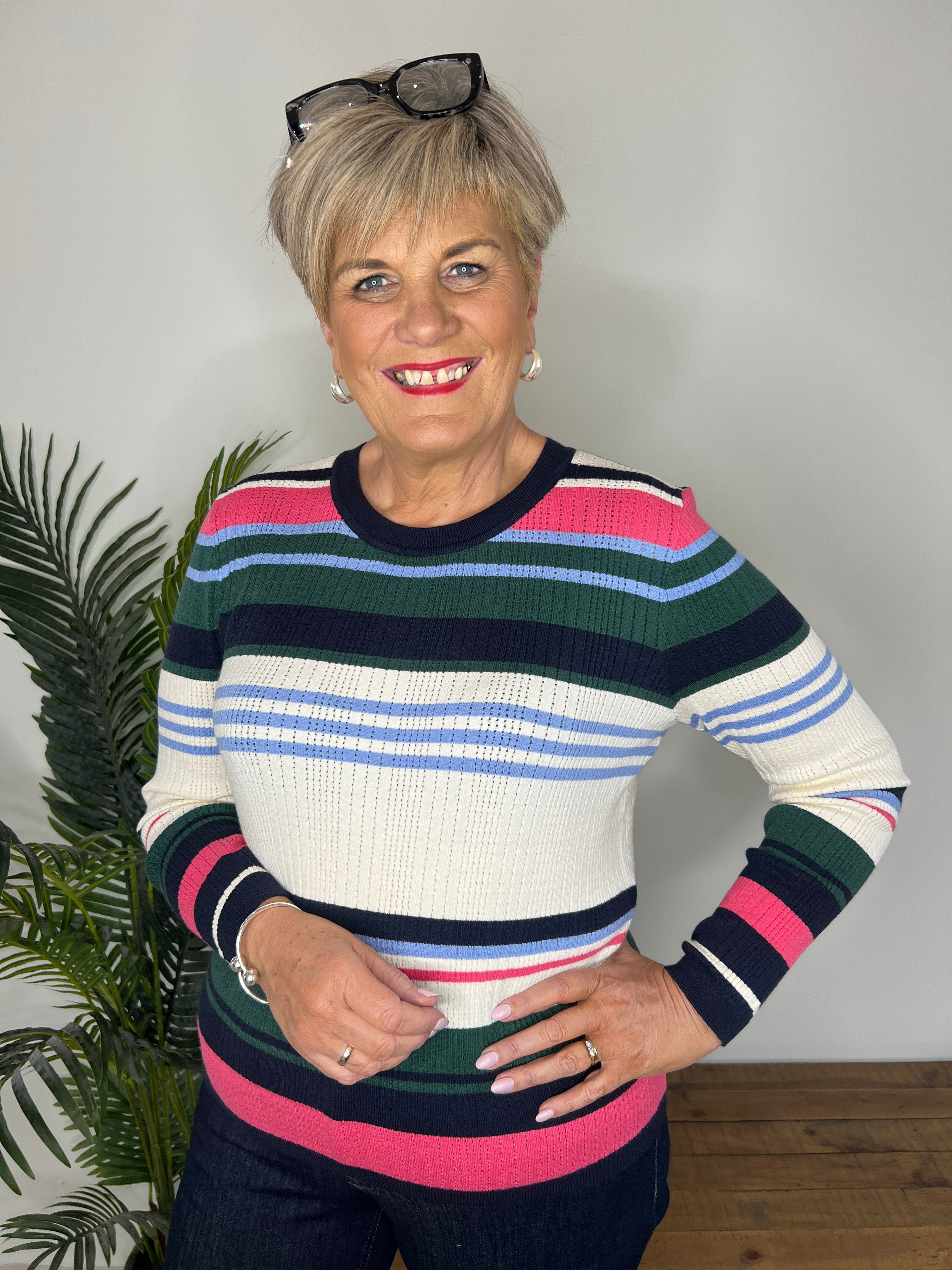 Nümph Numitti Pullover In Dark Sapphire