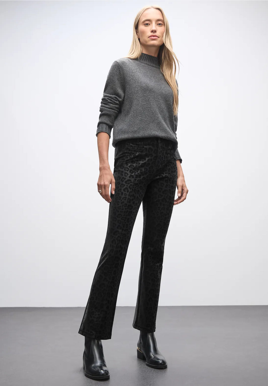 Street One York Bootcut Trousers In Black