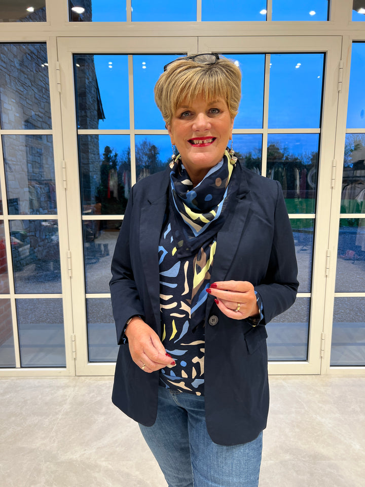 Soya Concept Beth Blazer In Navy