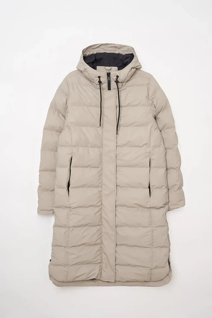 Tanta Puddle Puffa raincoat in Stone Grey