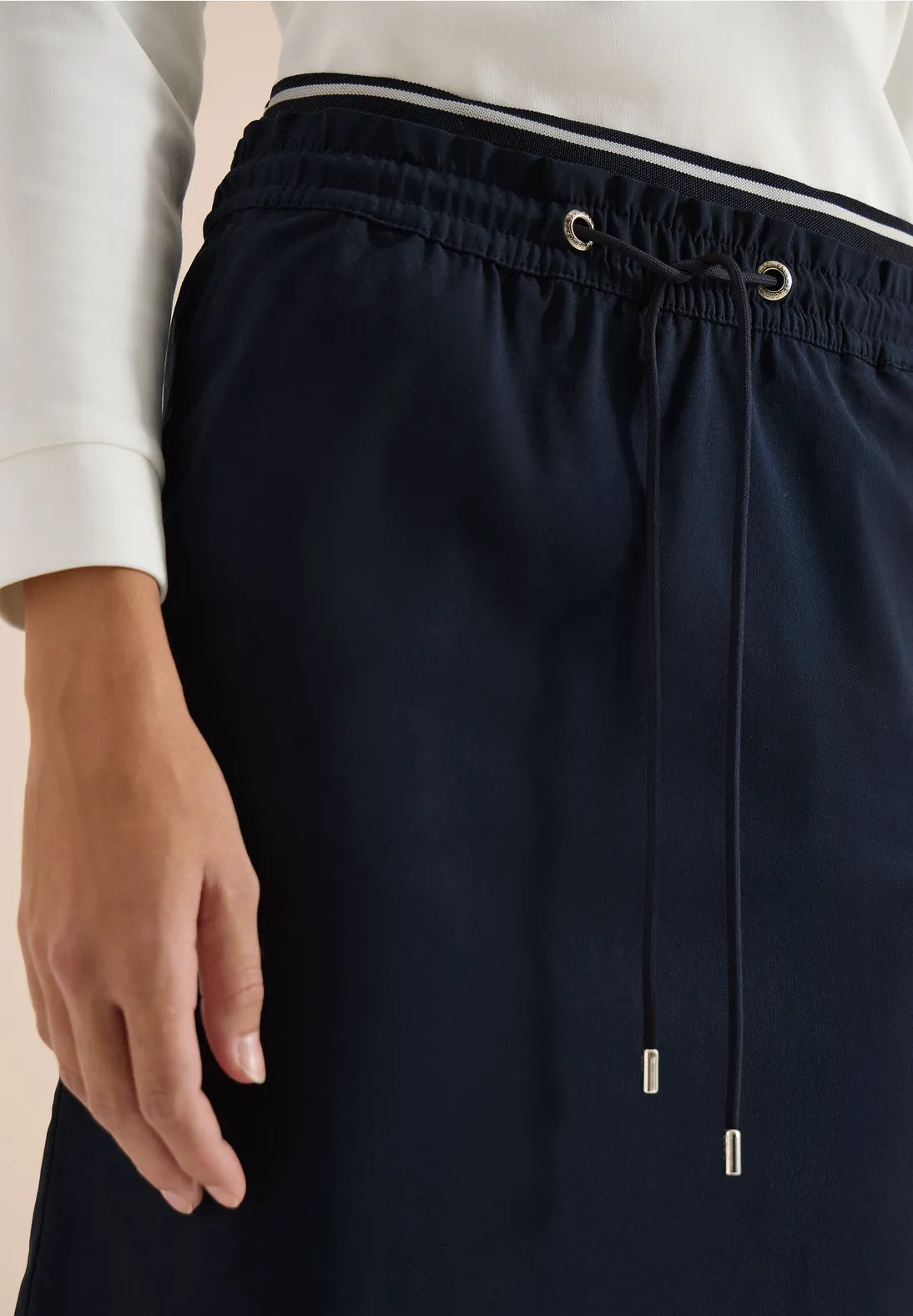 Cecil jogger summer stretch  skirt  In Universal Blue