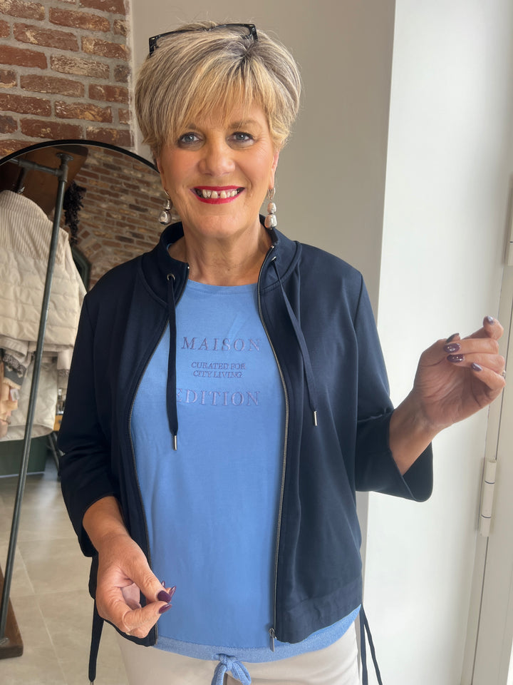 Street One jacket In Shadowed Navy