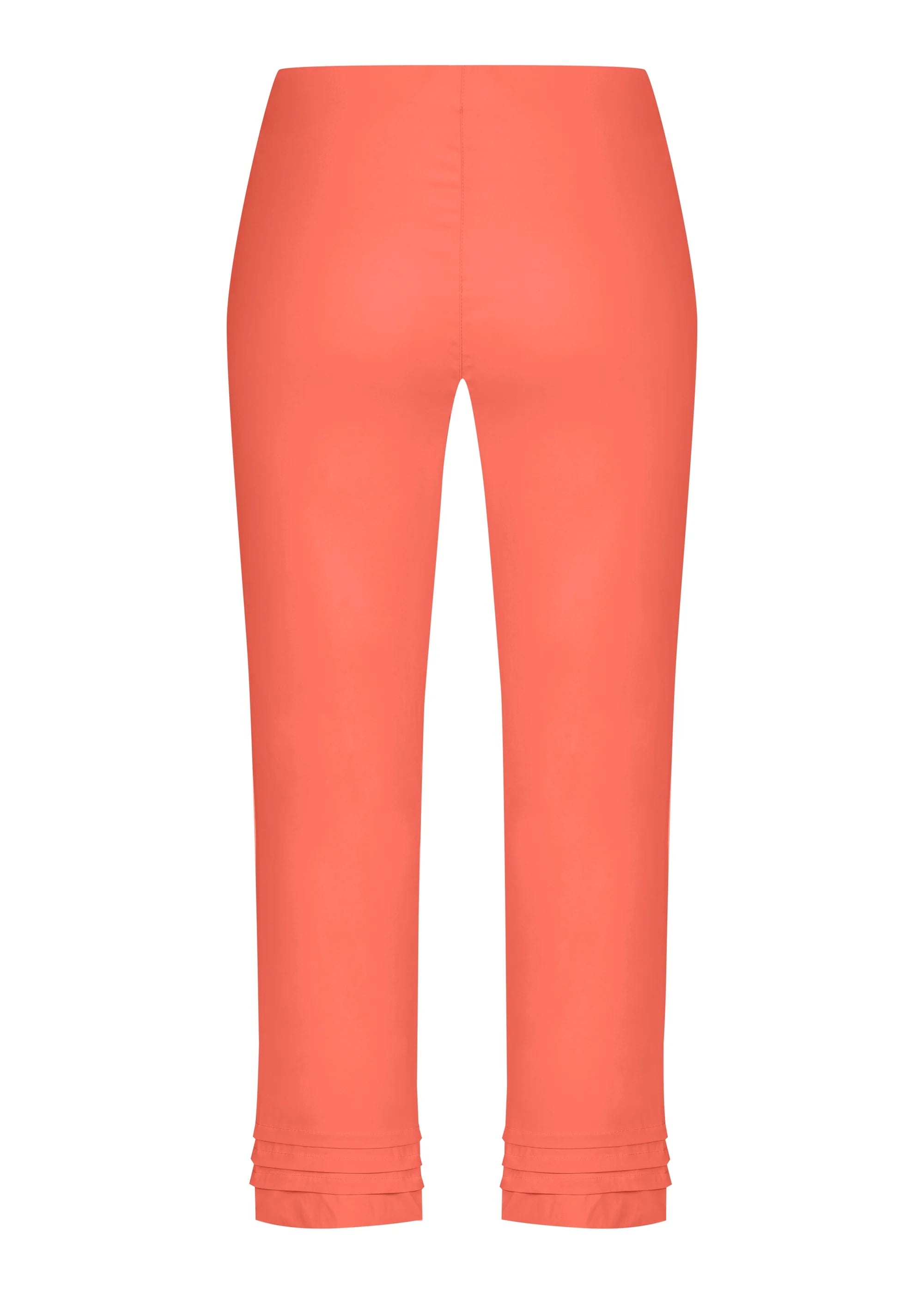 Stehmann Ina Summer Bengaline Trousers In Coral