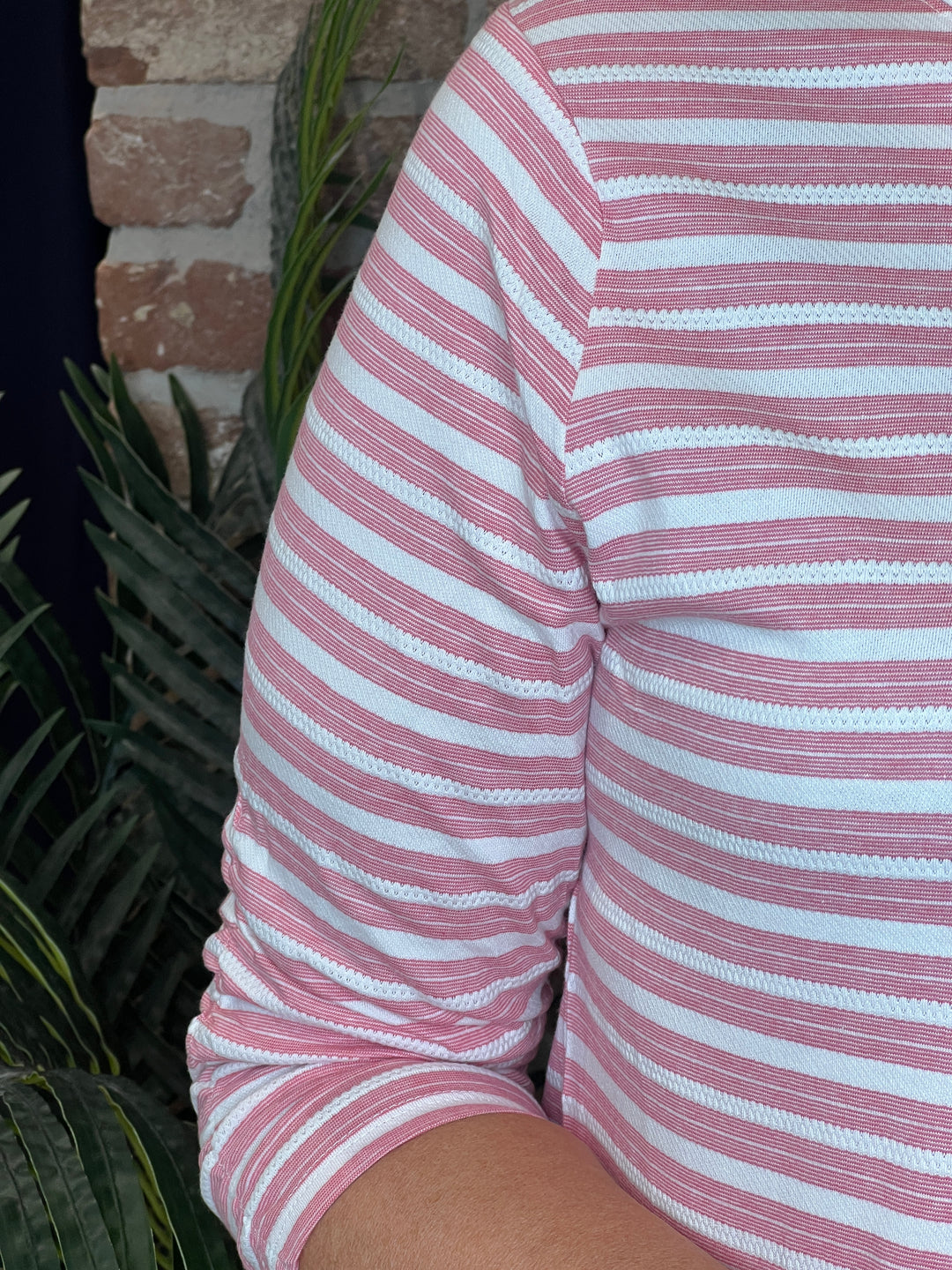 Soya Concept Chanie Striped Top In Pink
