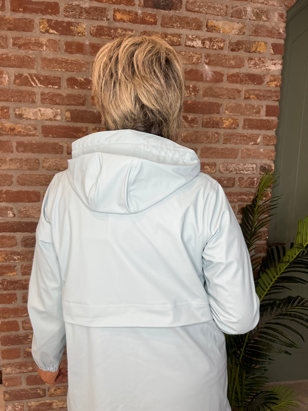 Tanta Brouillard Raincoat in Cloud Blue