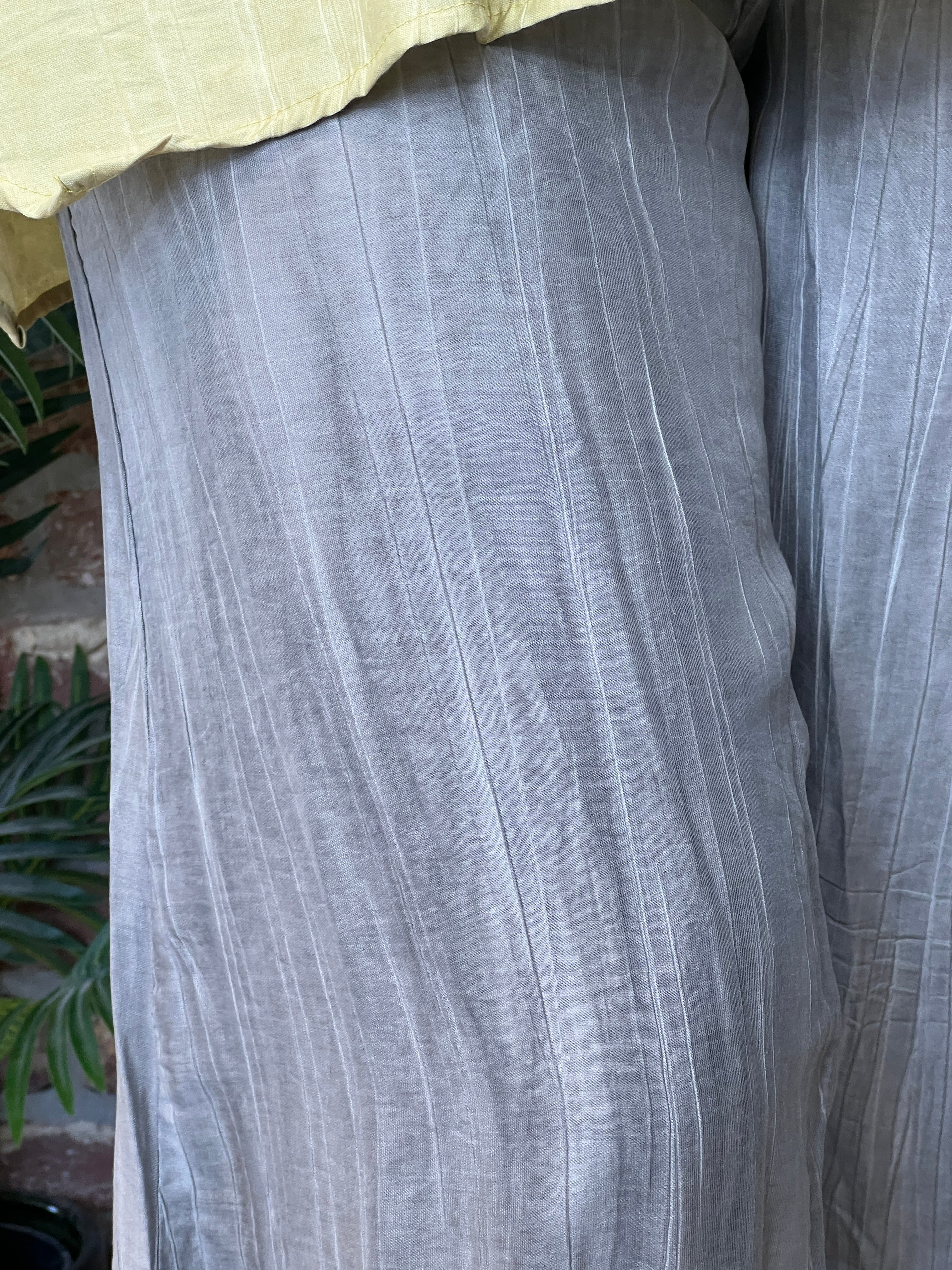 Ozai N Ku Crinkle balloon Trousers Grey