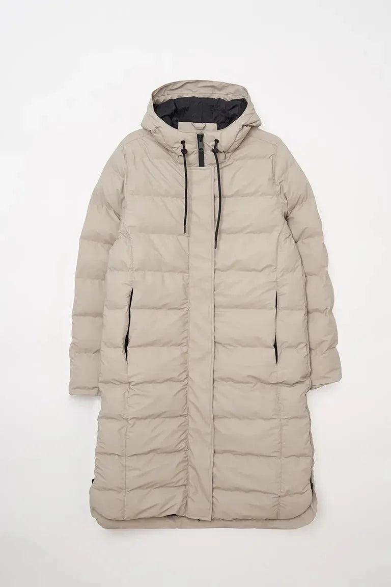 Tanta Puddle Puffa raincoat in Stone Grey