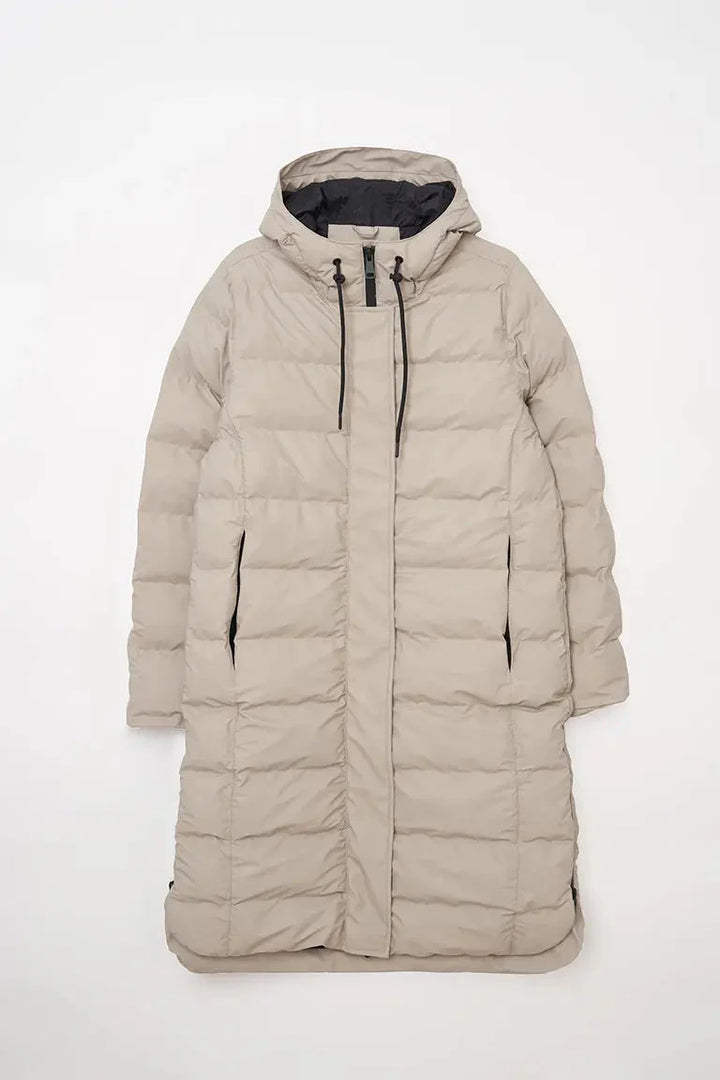 Tanta Puddle Puffa raincoat in Stone Grey