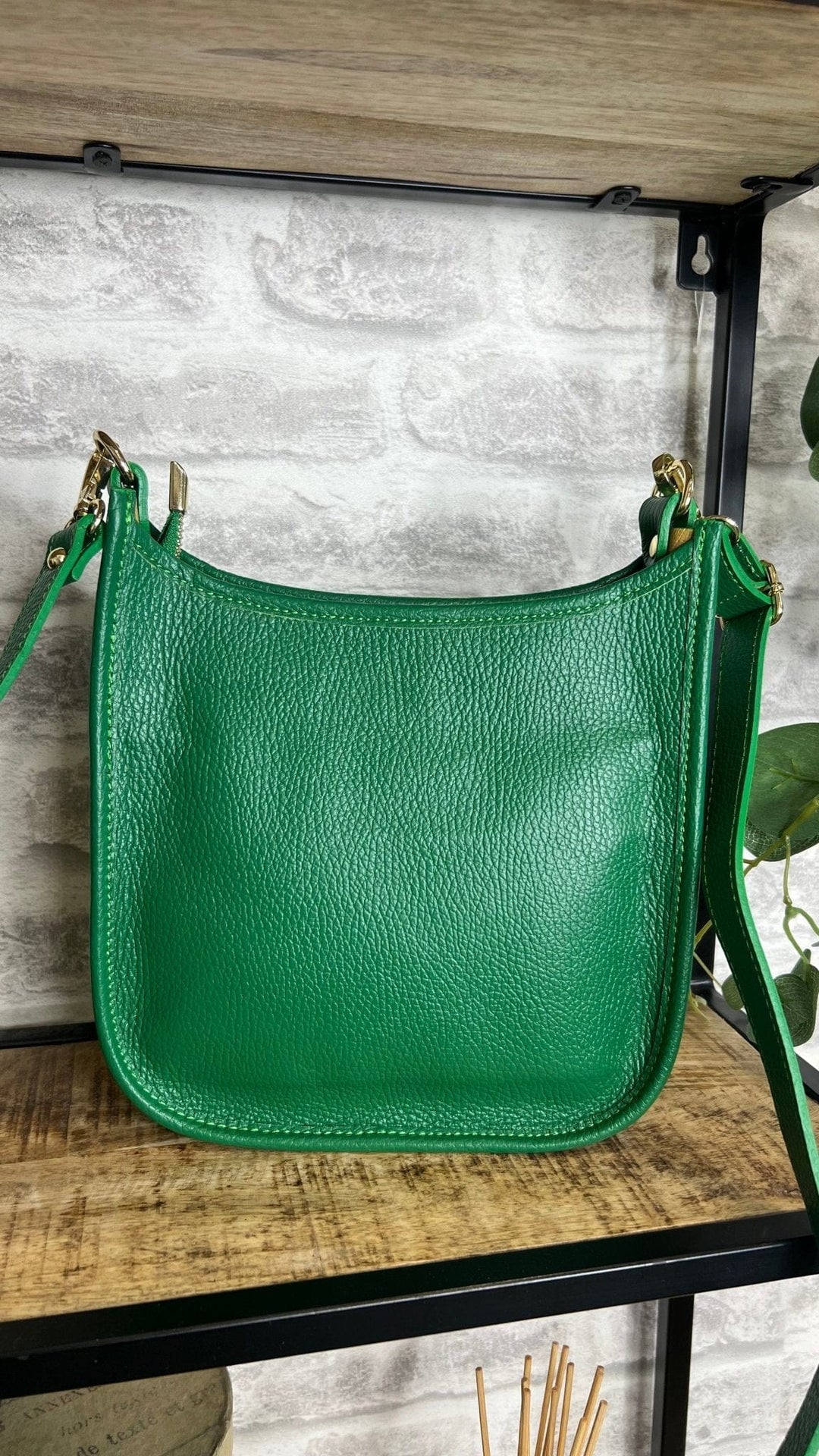 Alice Leather Medium Crossbody Bag - Crabtree Cottage