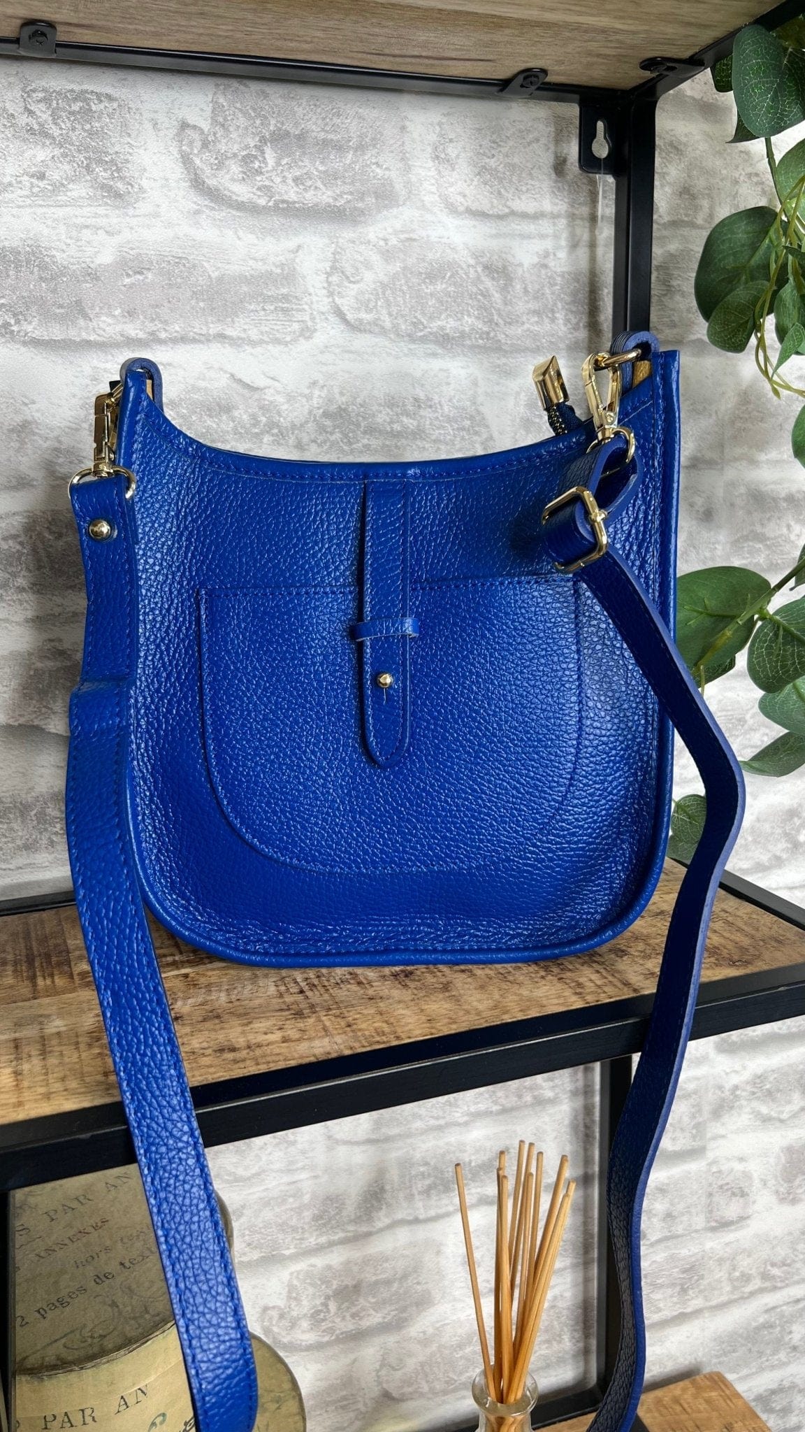 Alice Leather Medium Crossbody Bag - Crabtree Cottage