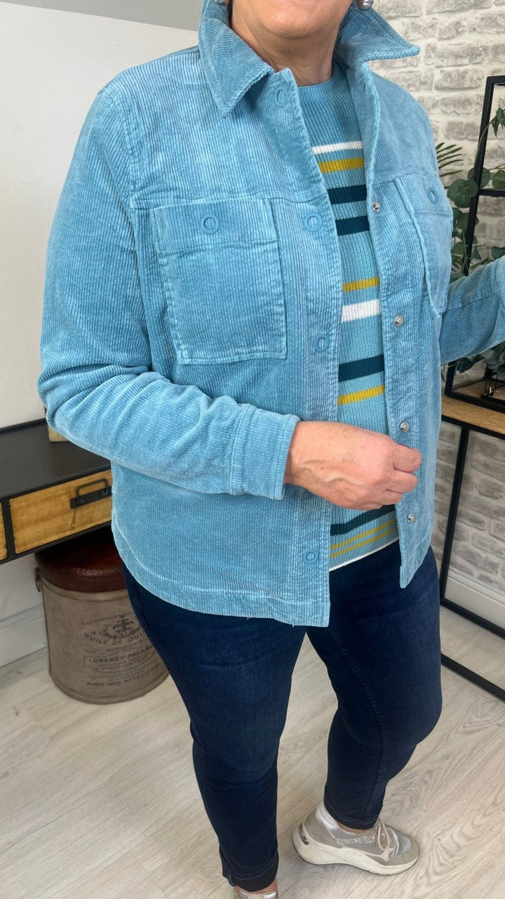 Cecil Corduroy Shirt Jacket - Crabtree Cottage