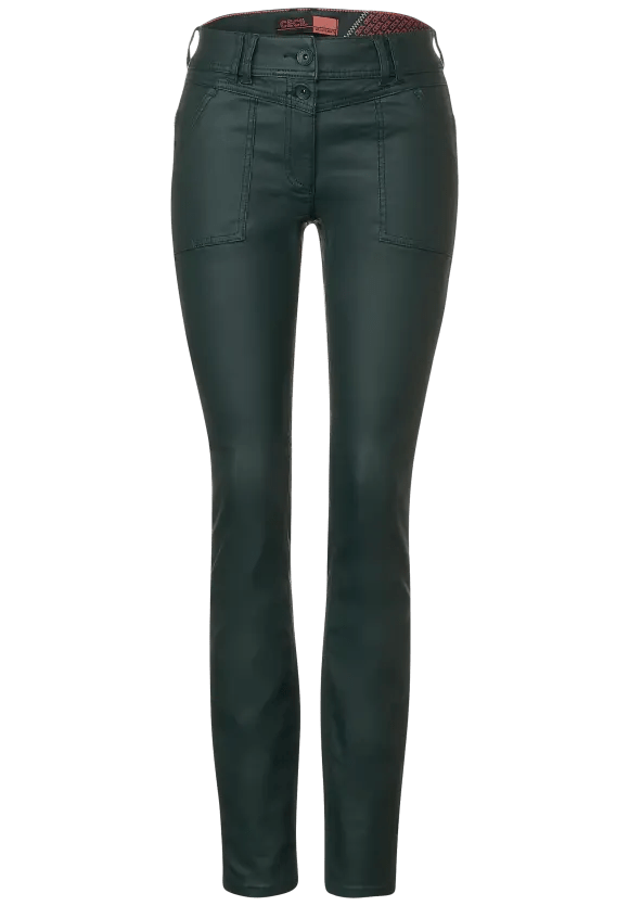 Cecil Toronto Coated Jeans - Crabtree Cottage