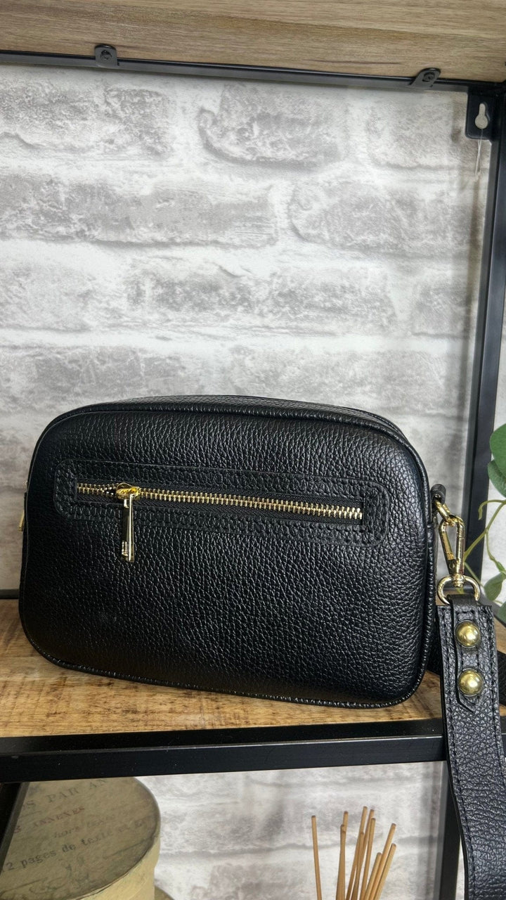 Ciara Leather Medium Crossbody Bag - Crabtree Cottage