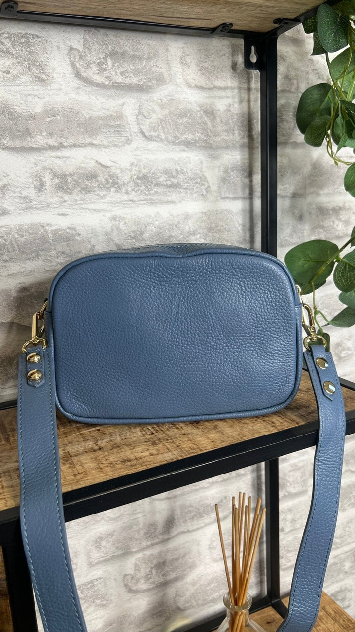 Ciara Leather Medium Crossbody Bag - Crabtree Cottage