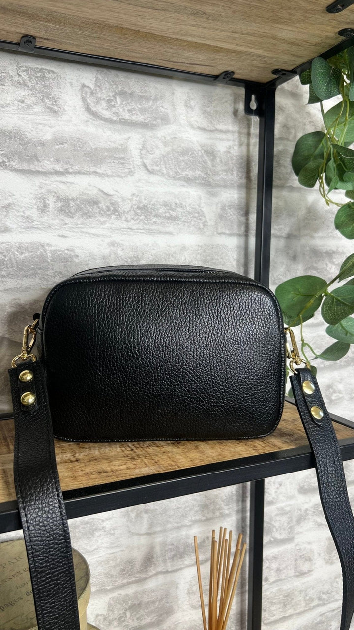 Ciara Leather Medium Crossbody Bag - Crabtree Cottage