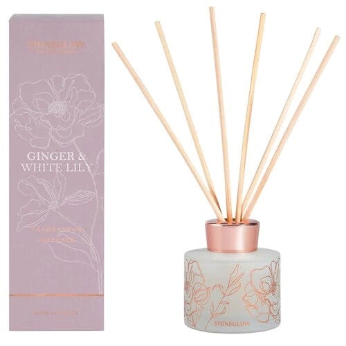 Day Flower Ginger & White Lily Diffuser - Crabtree Cottage