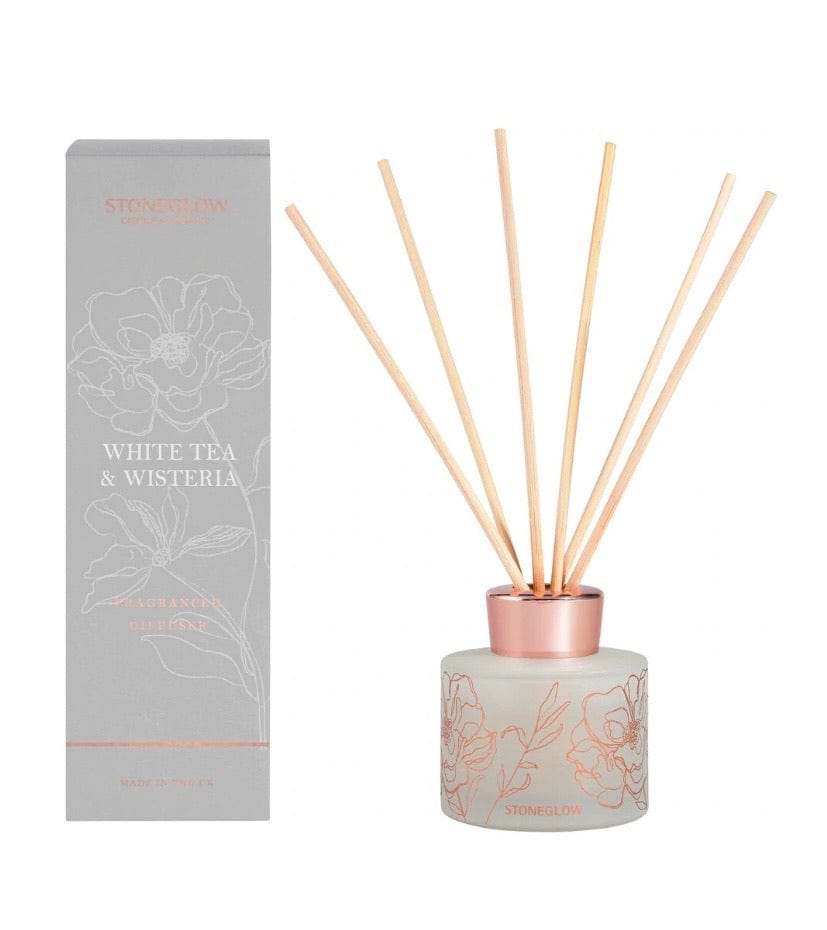 Day Flower White Tea & Wisteria Diffuser - Crabtree Cottage