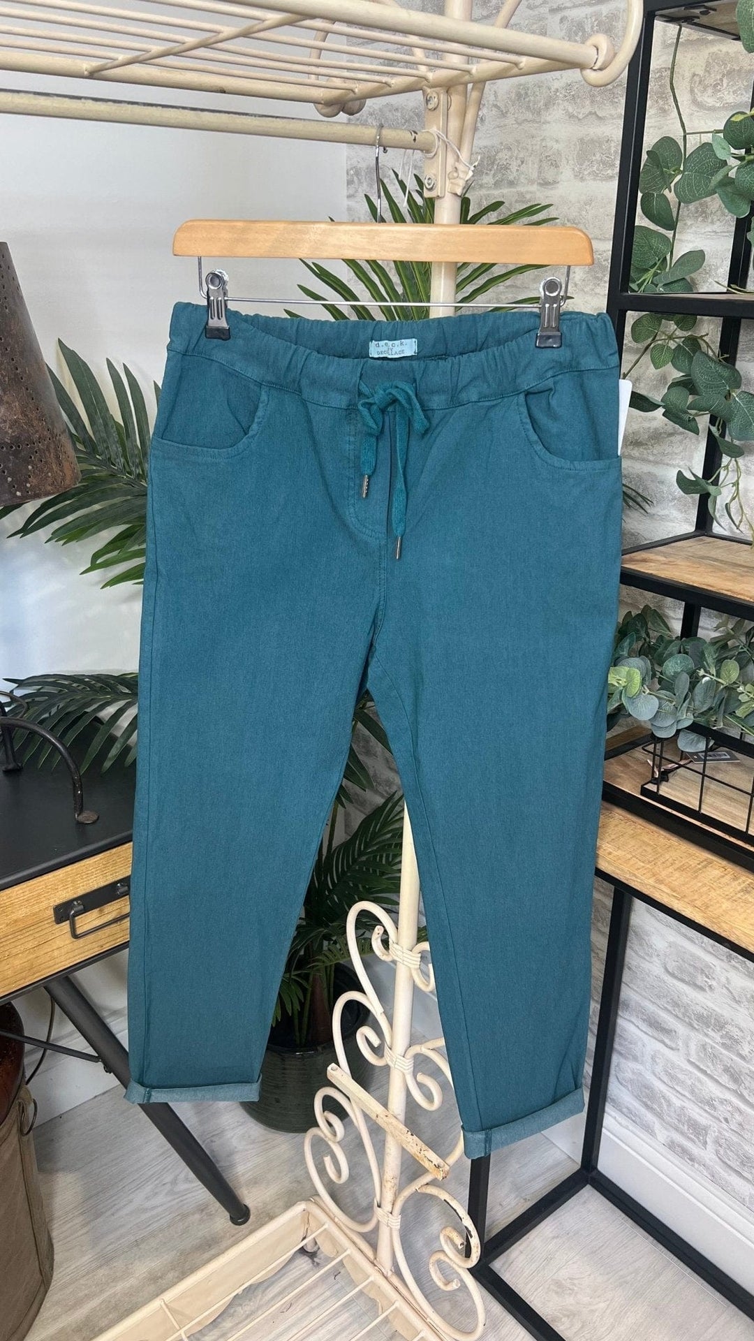 Deck By Decollage Drawstring Trousers - Crabtree Cottage